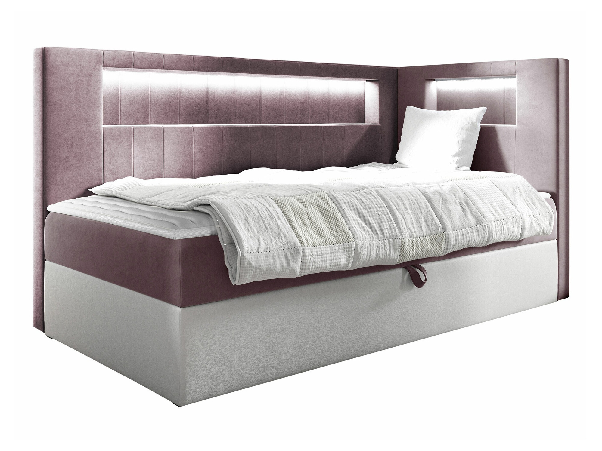 Continental bed Lucus VIII (Soft 017 + Fresh 9)