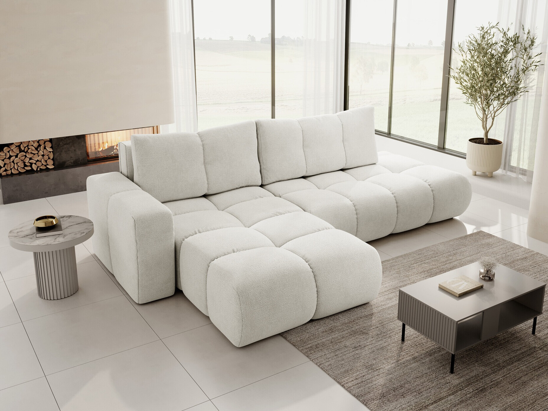 Corner sofa Kingston 156 (Perfect Harmony 01)