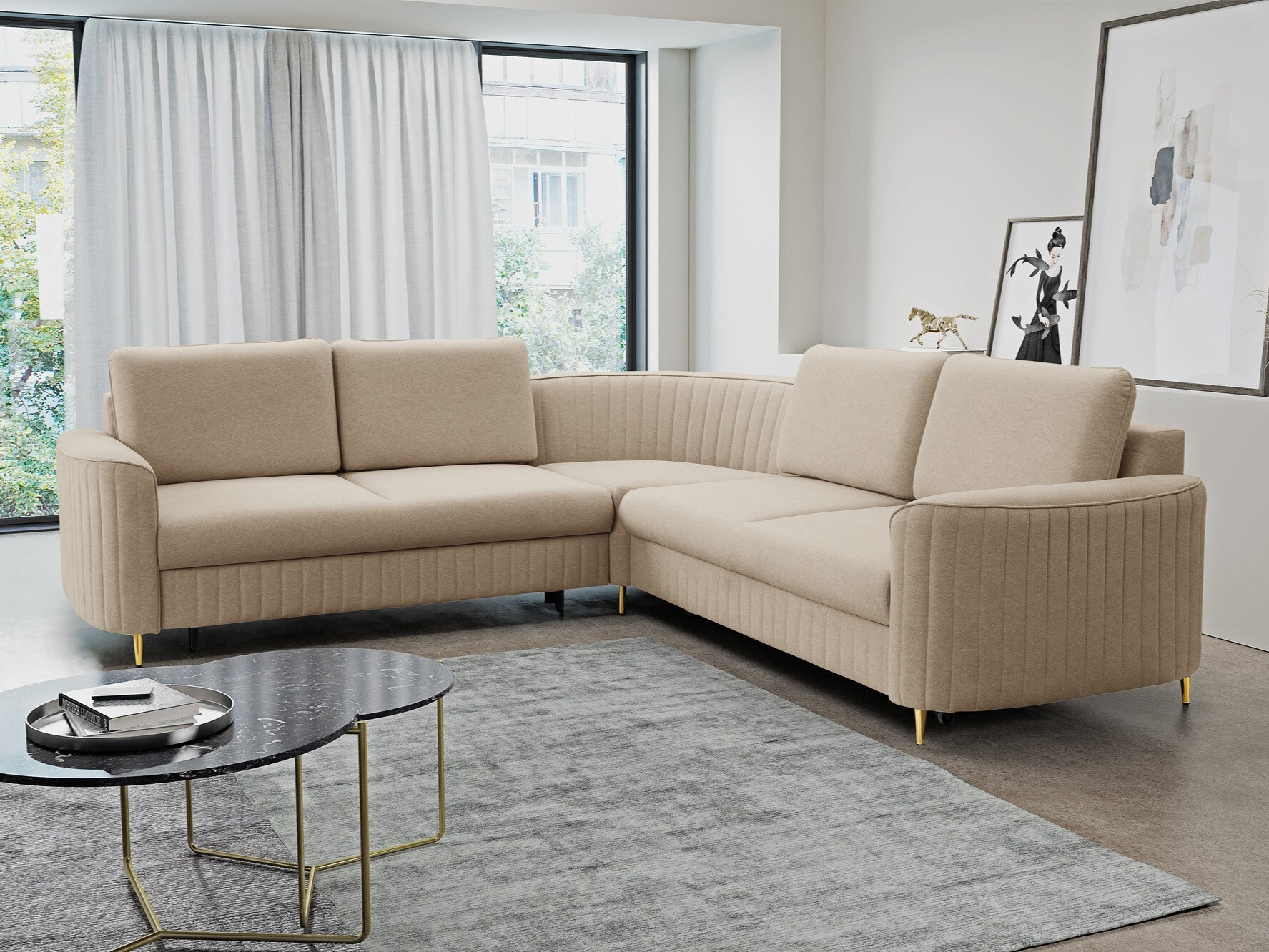 Corner sofa Kingston 157 (Castel 15)