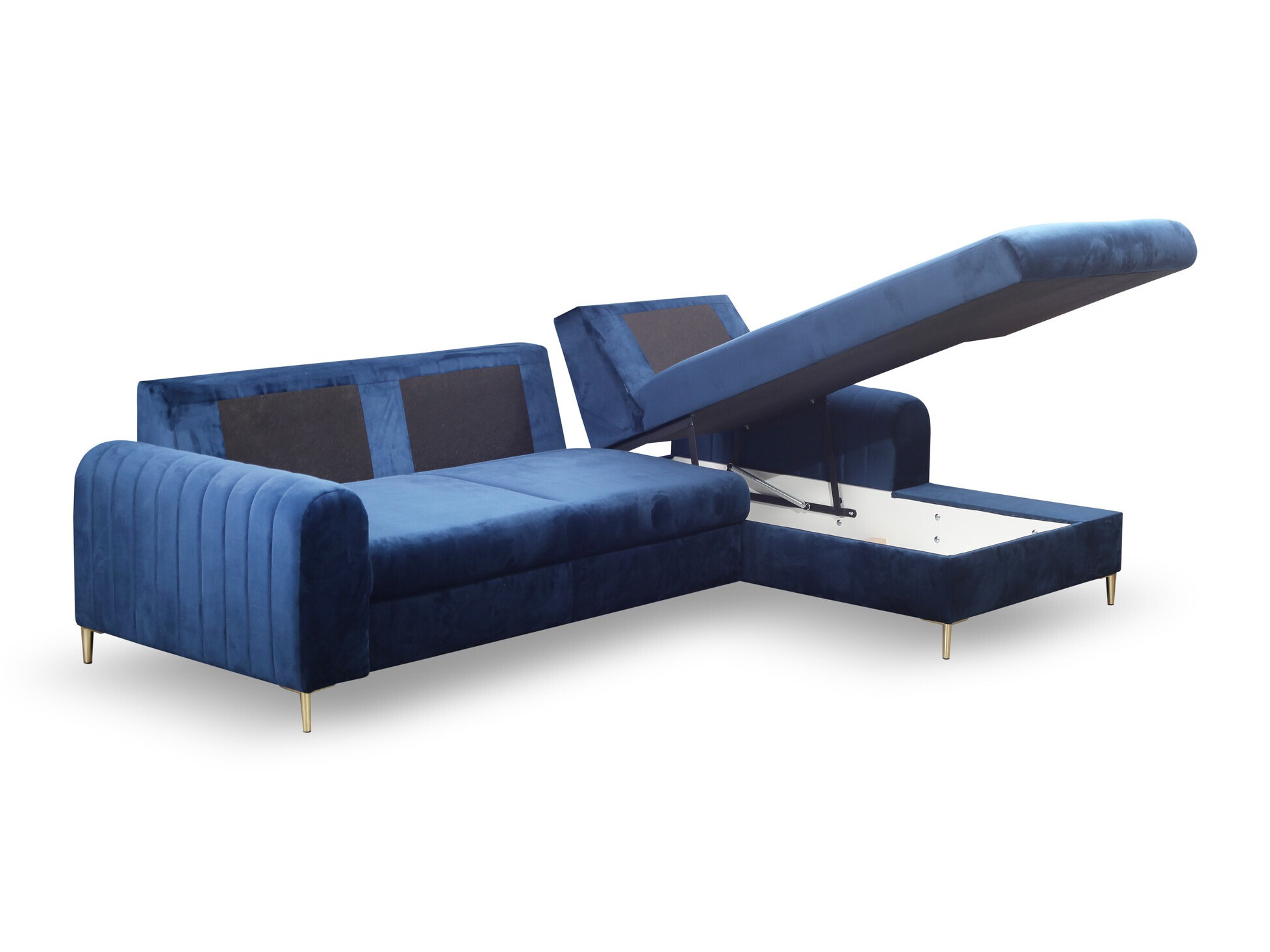 Corner sofa Kingston 163 (Velluto 25)