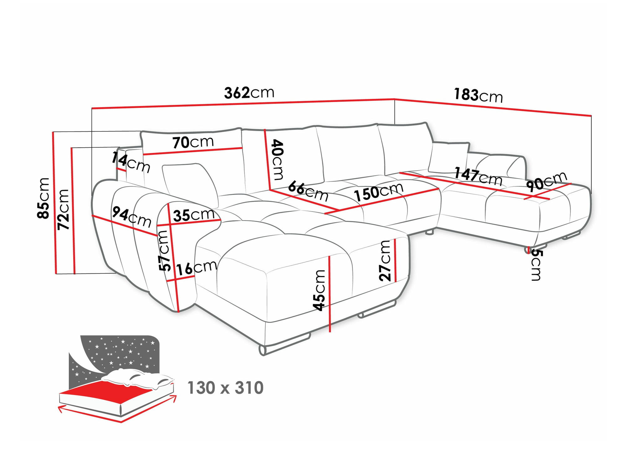 Corner sofa Signis I (Velo 621)