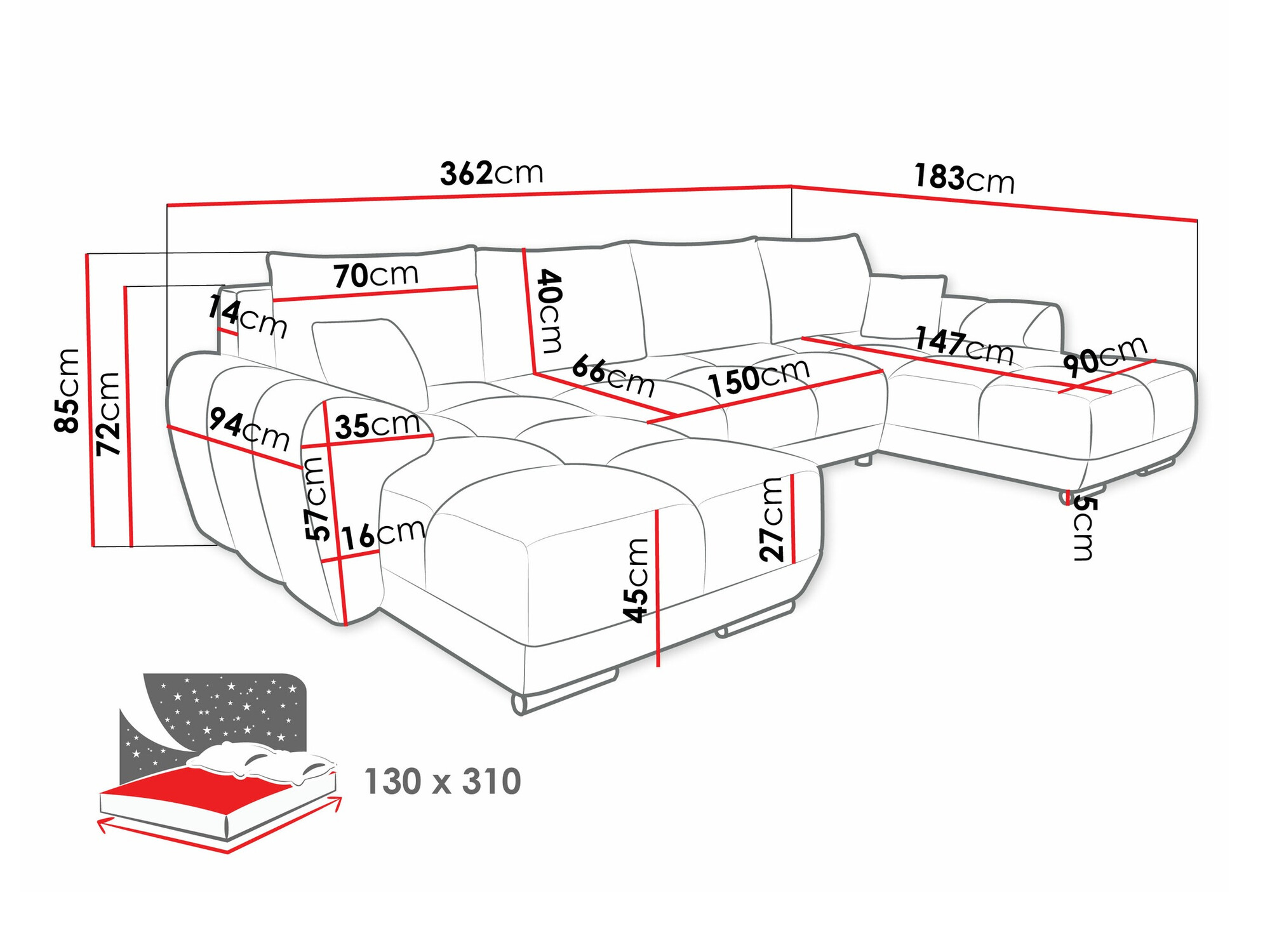 Corner sofa Signis I (Velo 623)
