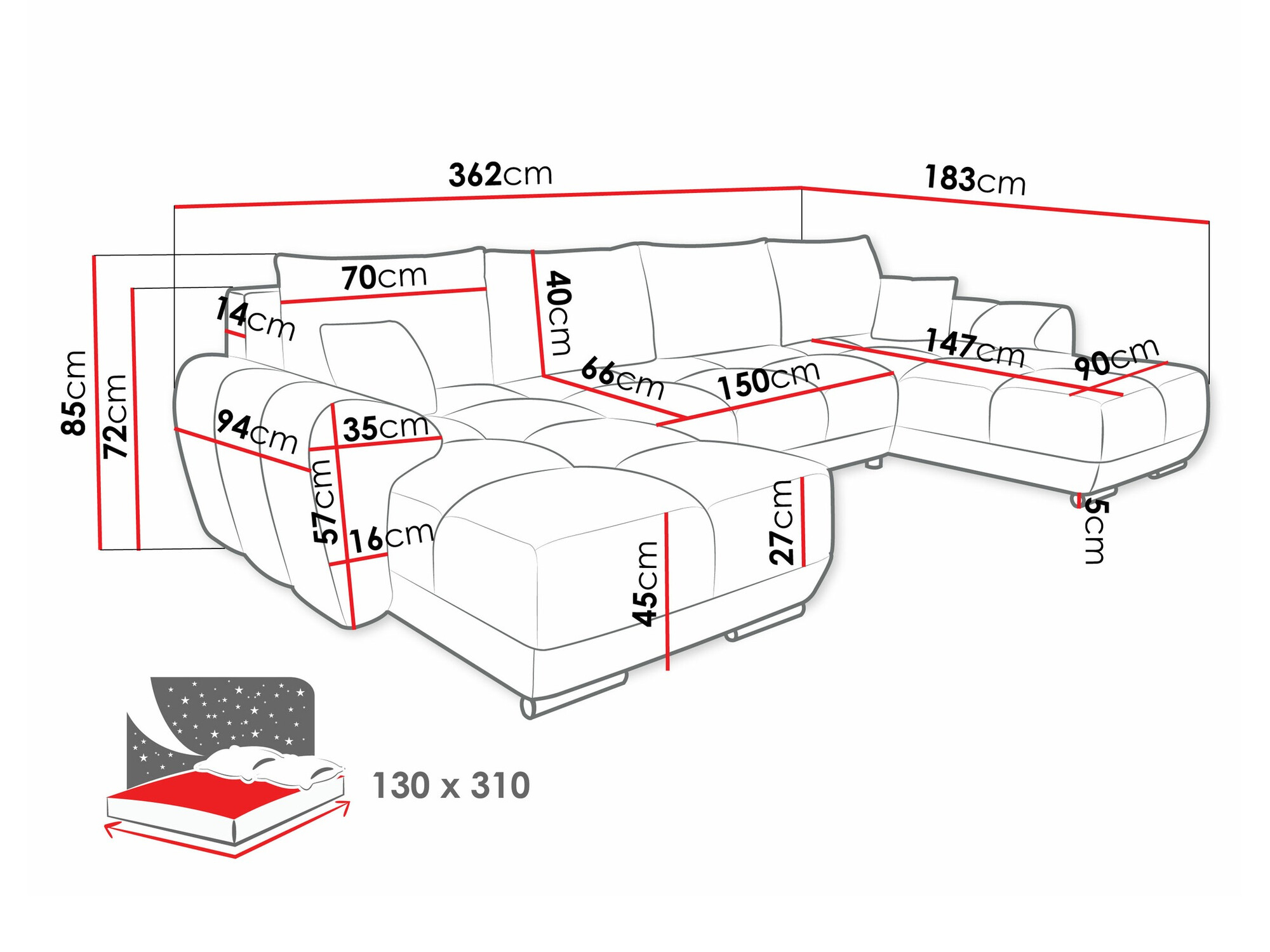 Corner sofa Signis I (Velo 626)
