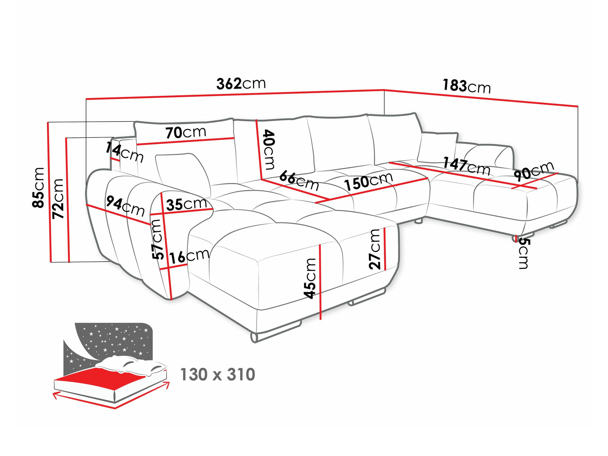 Corner sofa Signis I (Velo 627)