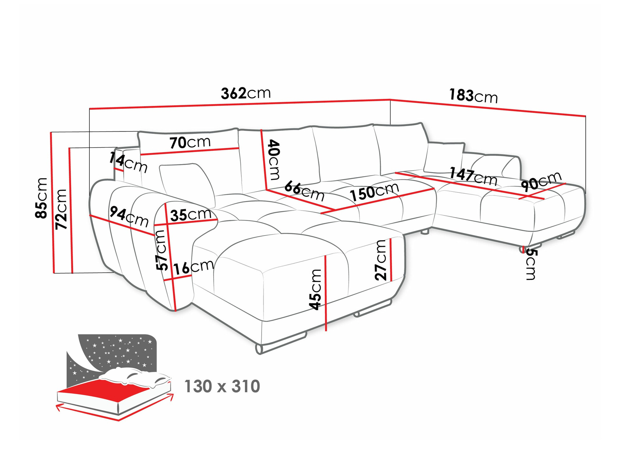 Corner sofa Signis I (Velo 633)