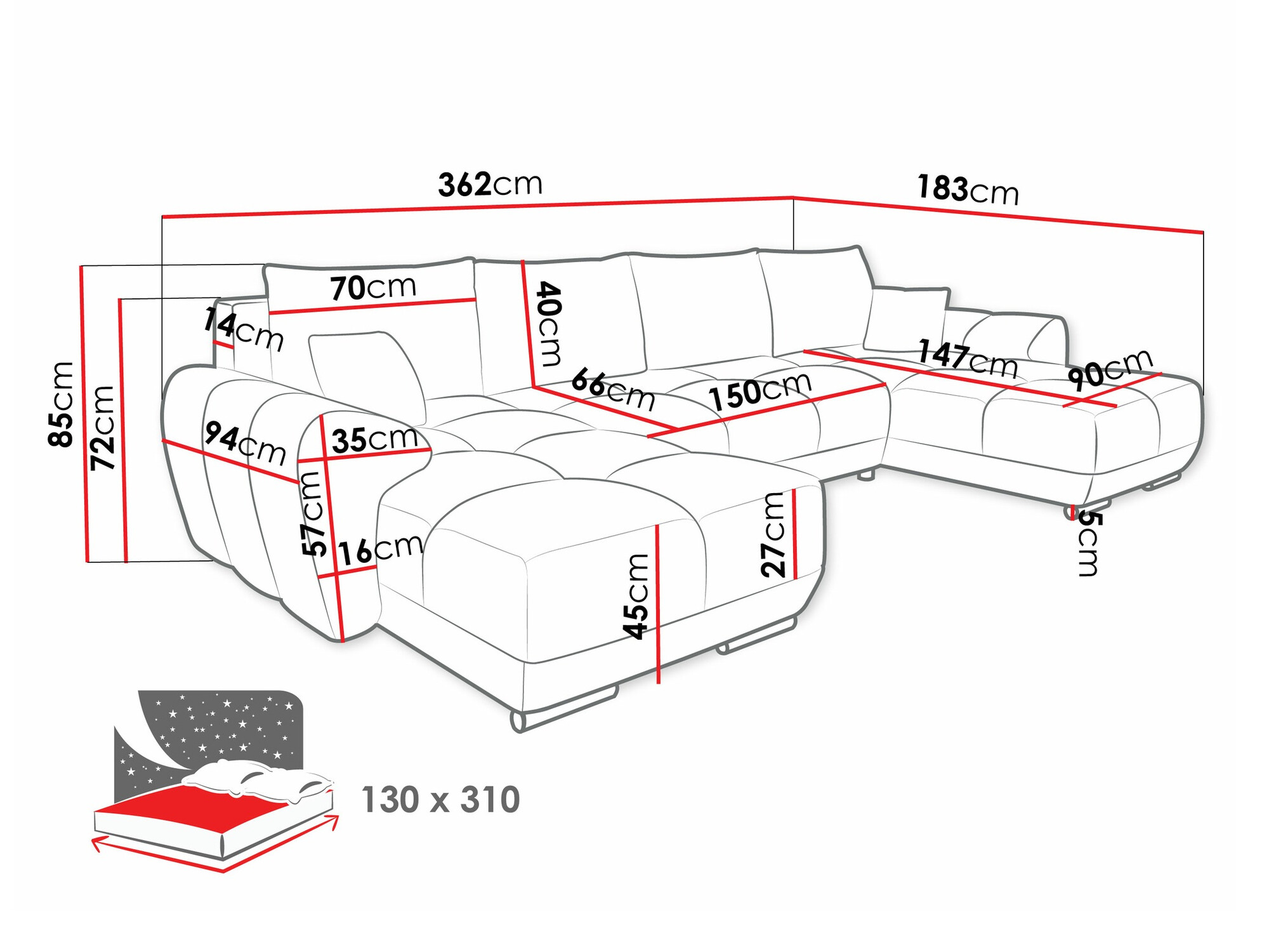 Corner sofa Signis I (Velo 635)