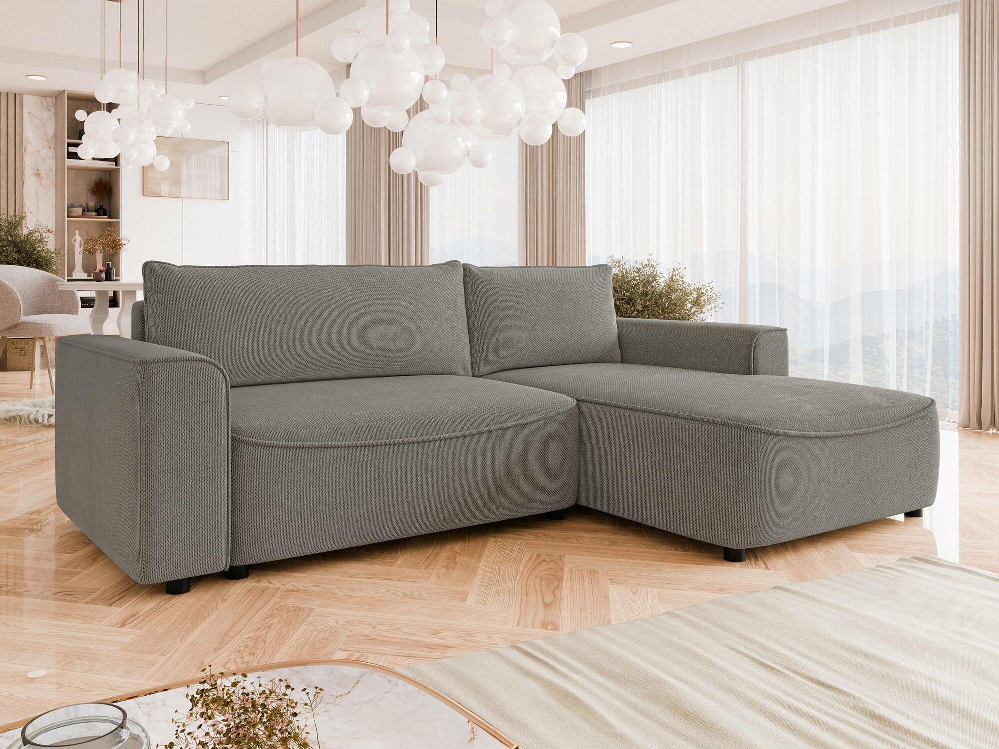 Corner sofa TrendyNest Monacha (Pretty 01)