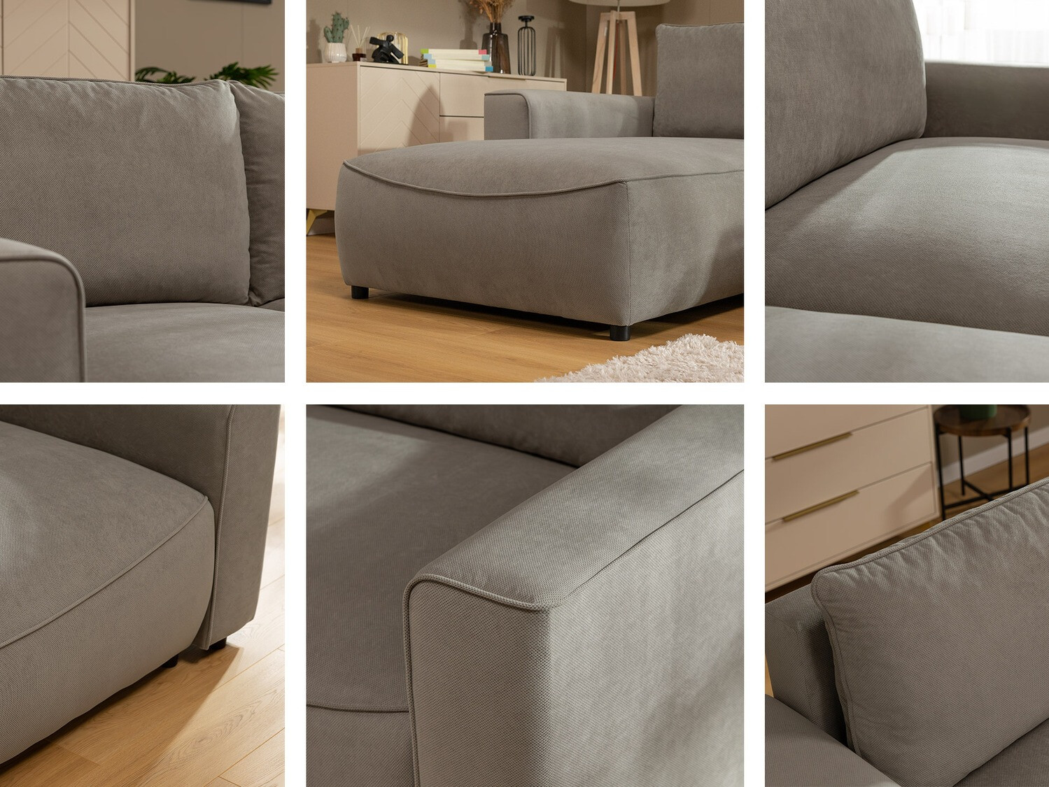 Corner sofa TrendyNest Monacha (Pretty 01)