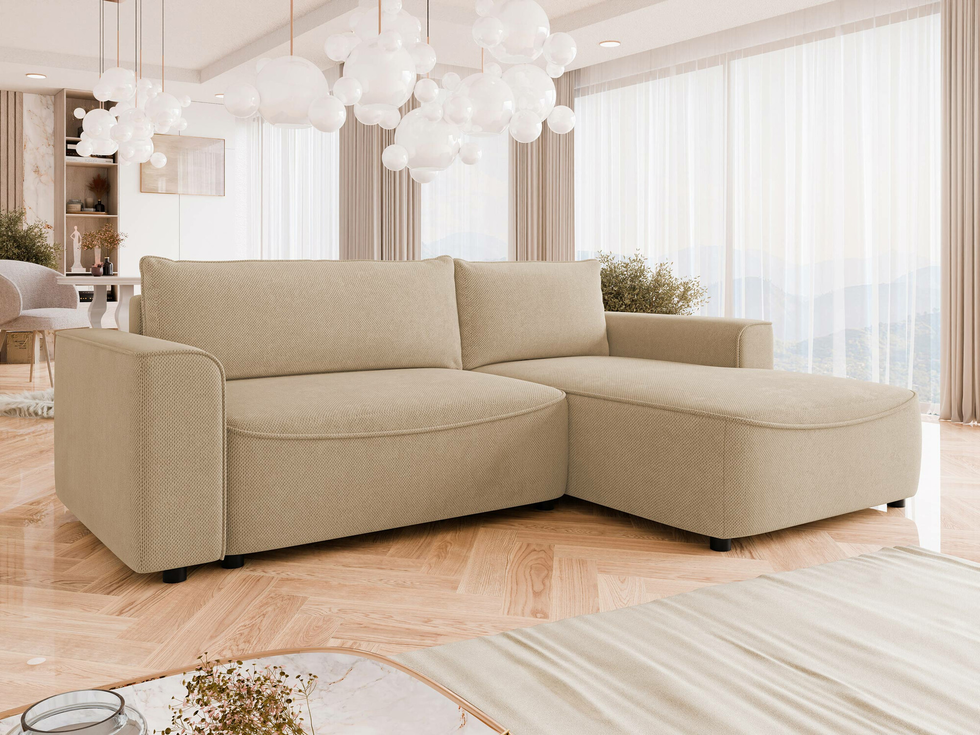Corner sofa TrendyNest Monacha (Pretty 07)