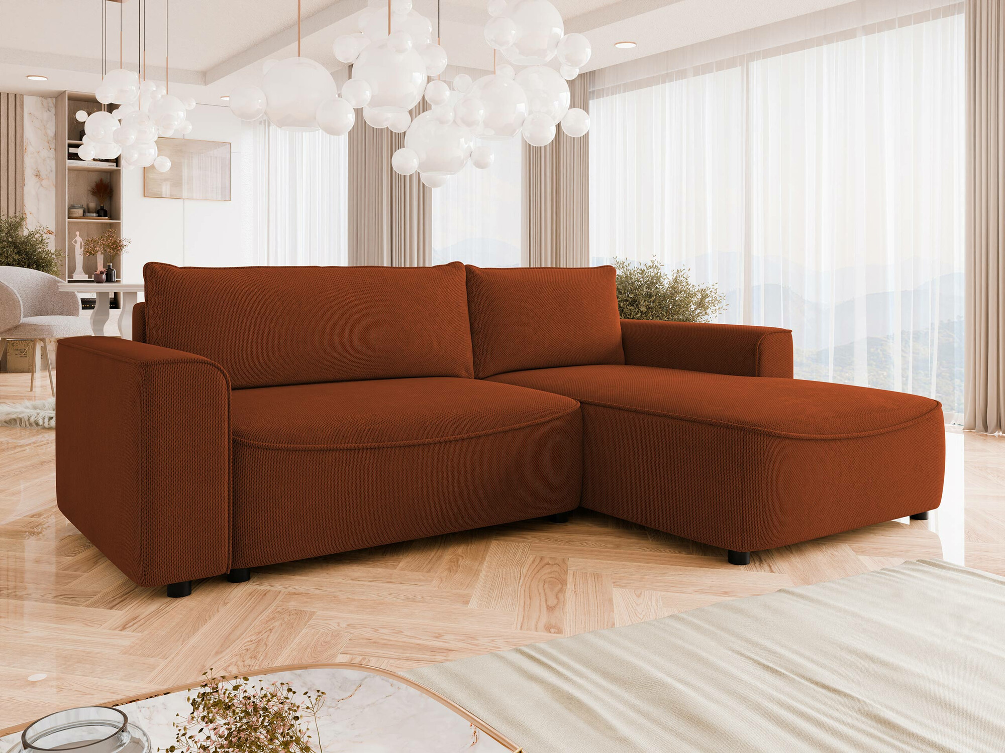 Corner sofa TrendyNest Monacha (Pretty 09)