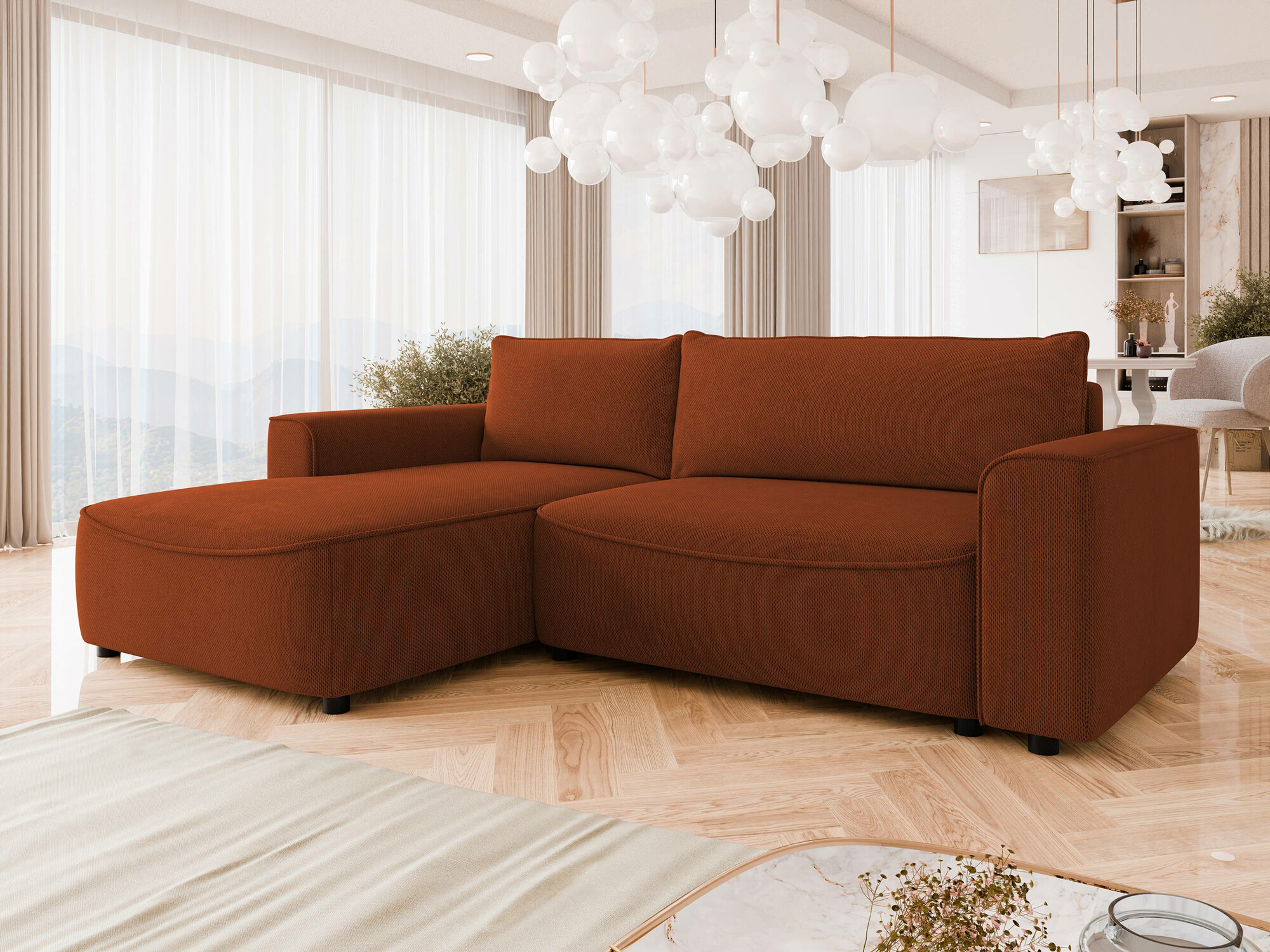 Corner sofa TrendyNest Monacha (Pretty 09)