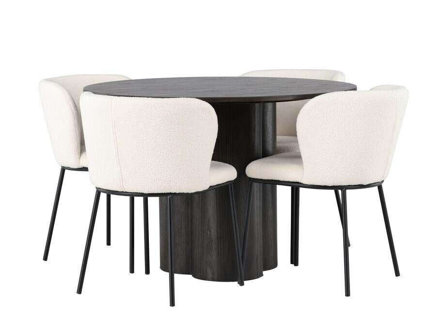 Dining set Dallas 4356 (Dark nut)