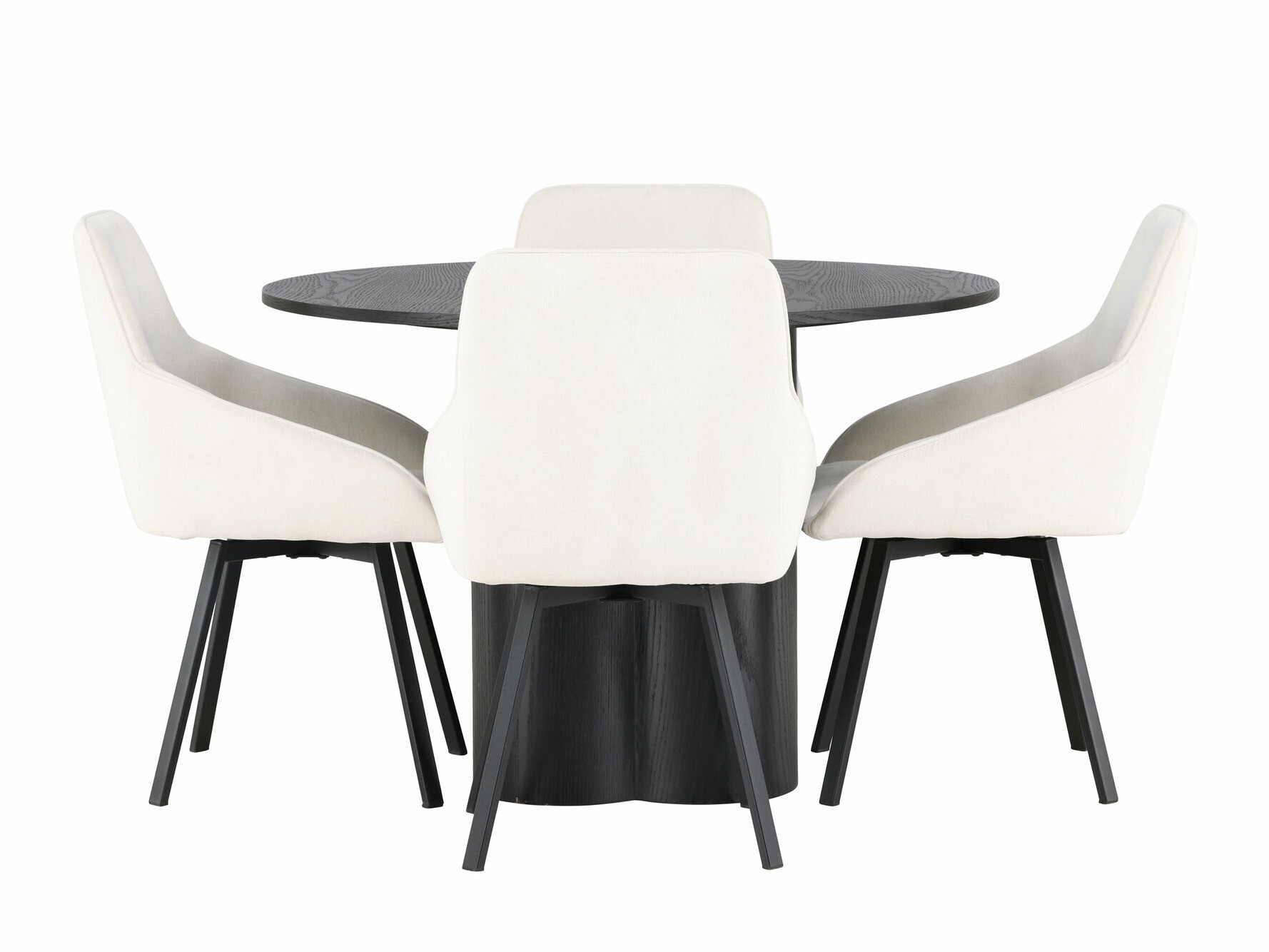 Dining set Dallas 5008 (Black)