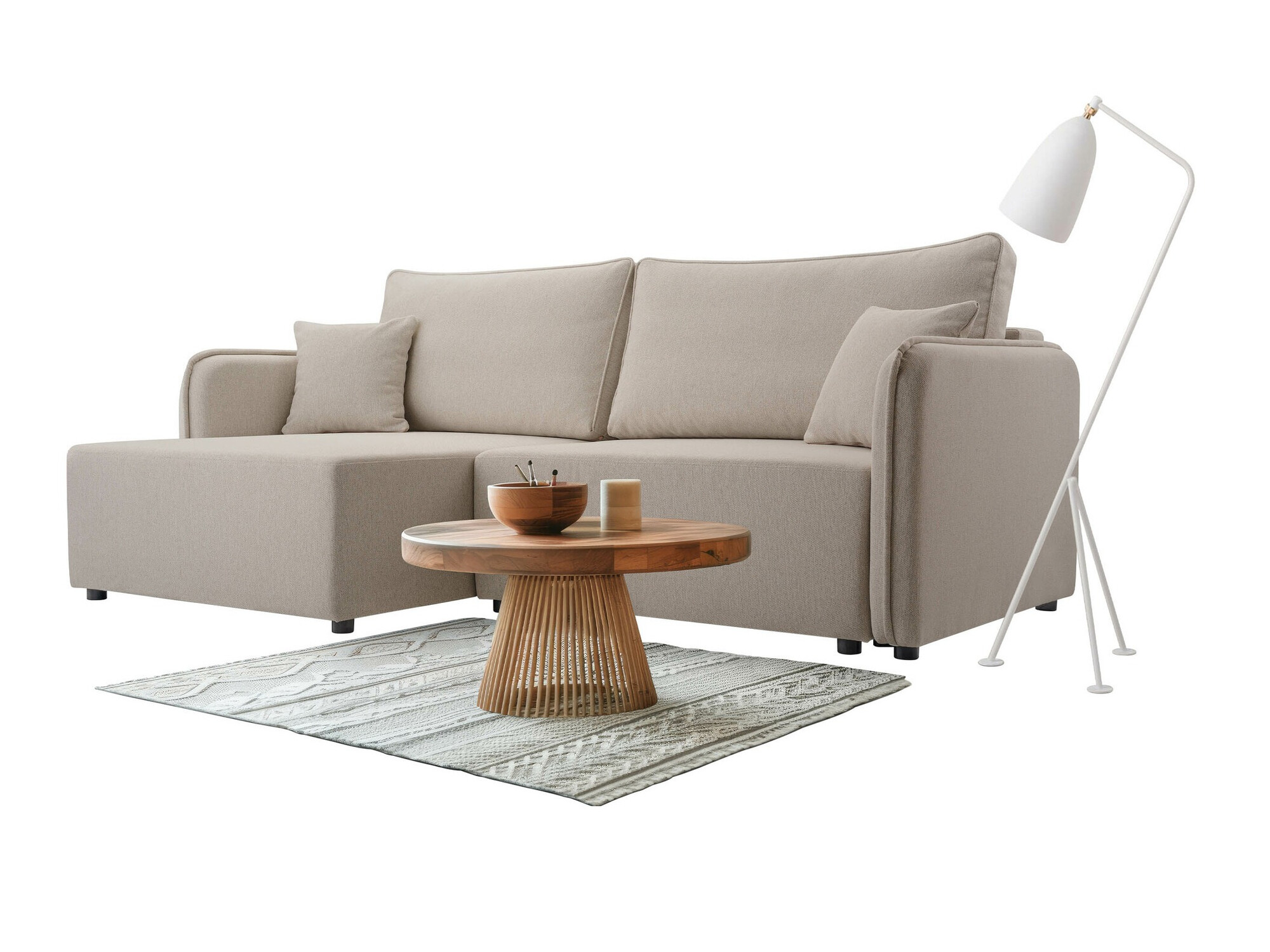 Corner sofa TrendyNest Turtura (Velo 623)