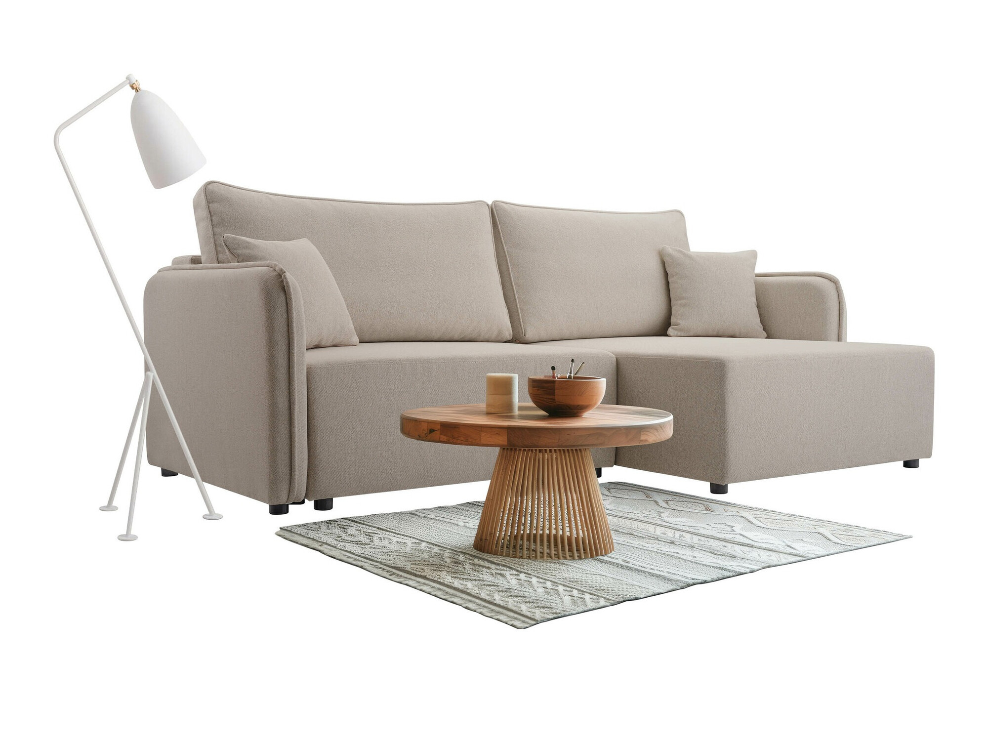 Corner sofa TrendyNest Turtura (Velo 623)
