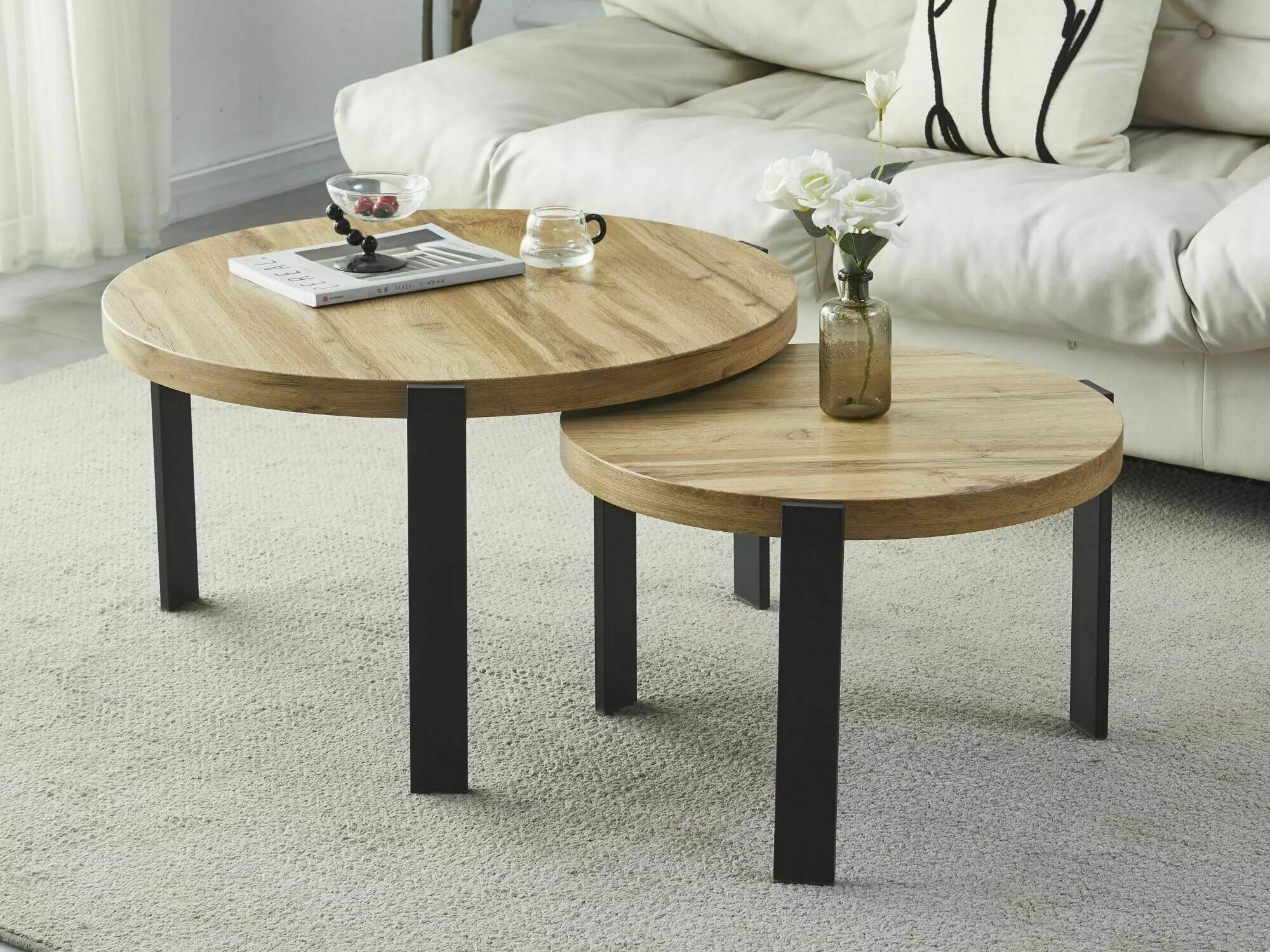 Nest of coffee tables Detroit 682