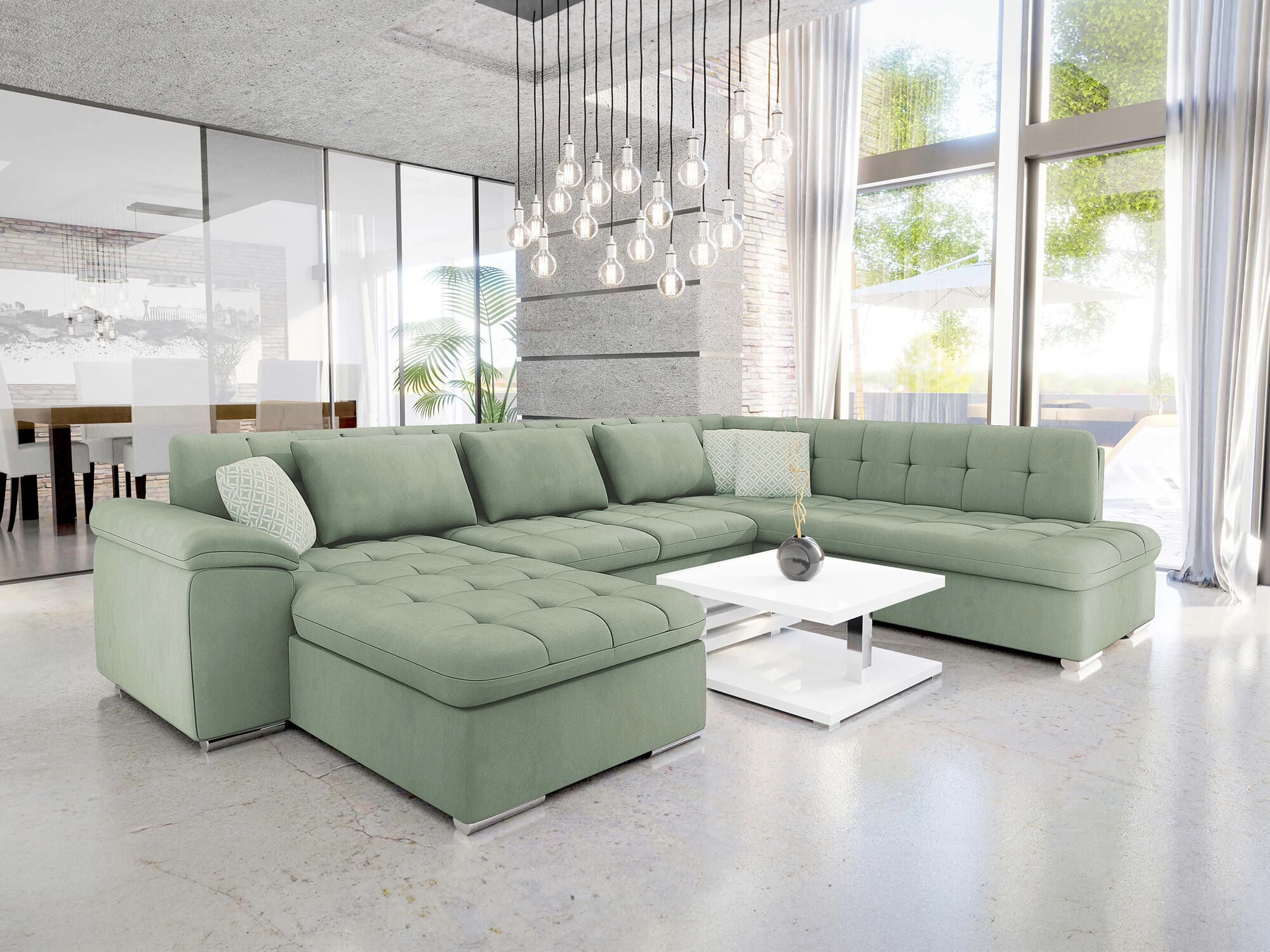 Corner sofa Comfivo Gemma (Left)