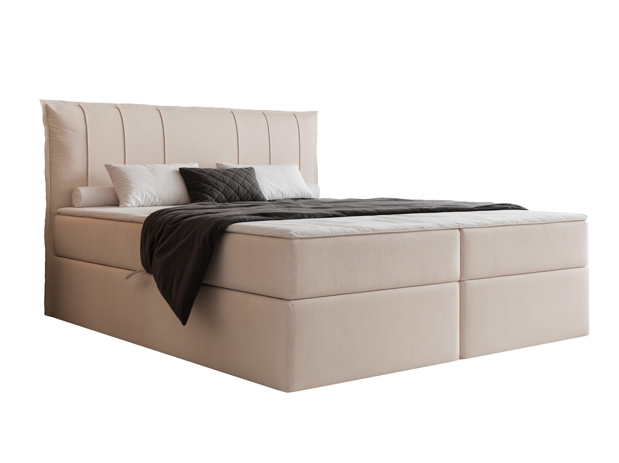 Continental bed Martinez 107 (Magic Velvet 2256)