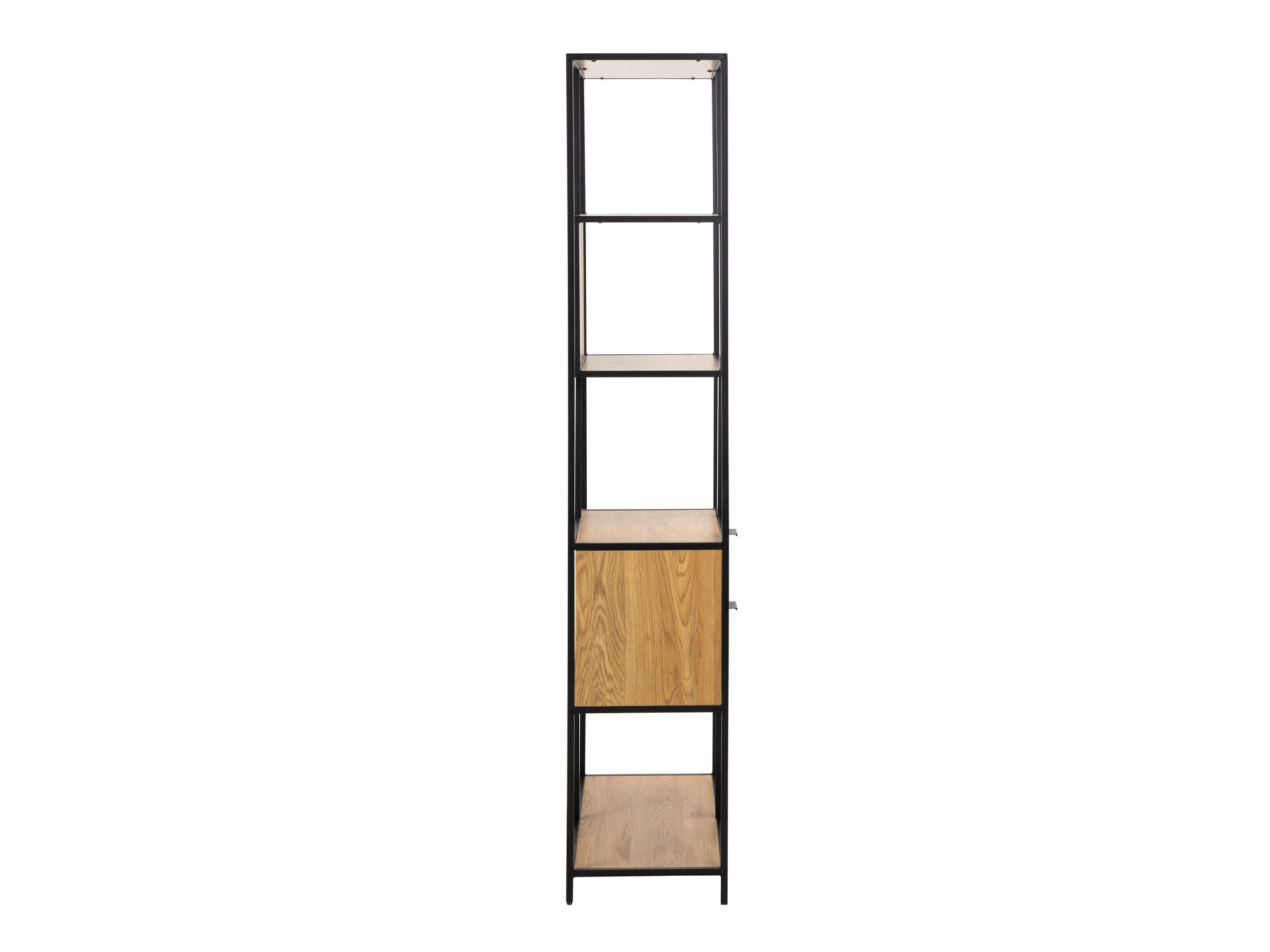 Bookcase Norsica Sevferi 182 (Black + Wild oak)