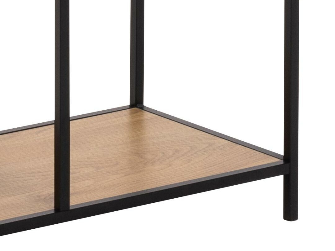 Bookcase Norsica Sevferi 182 (Black + Wild oak)