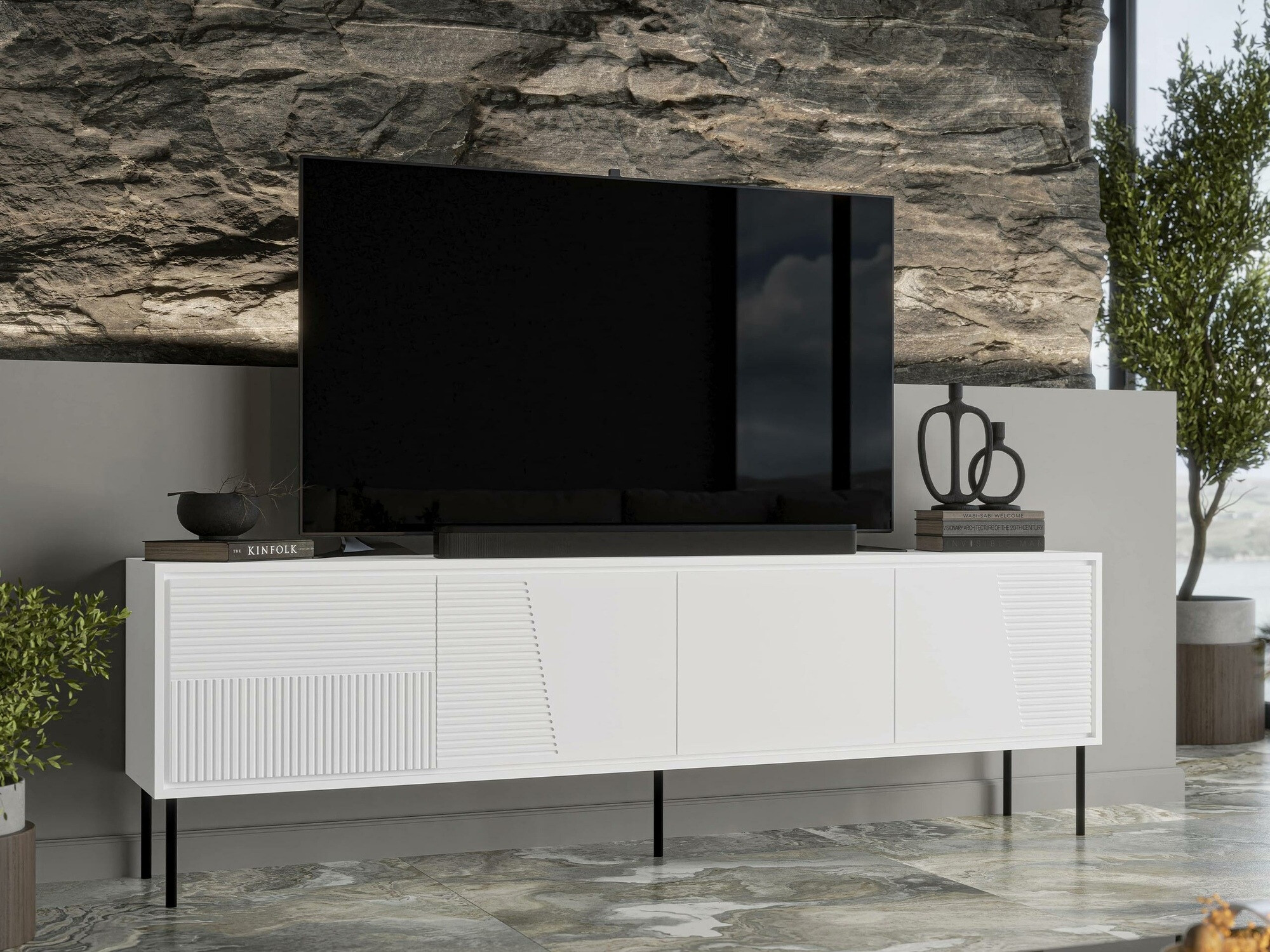 TV stand Charlotte 209 (White)
