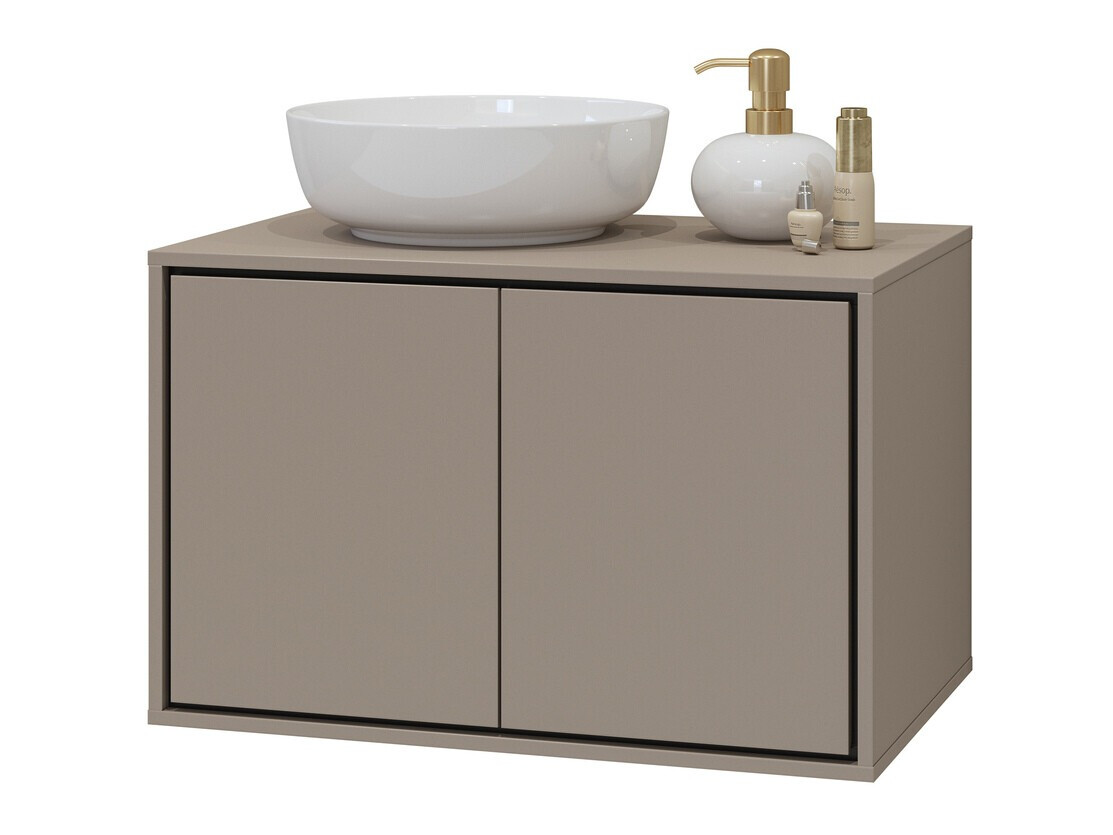 Wall-mounted bathroom cabinet for washbasin Tecavu 103 (Congo)