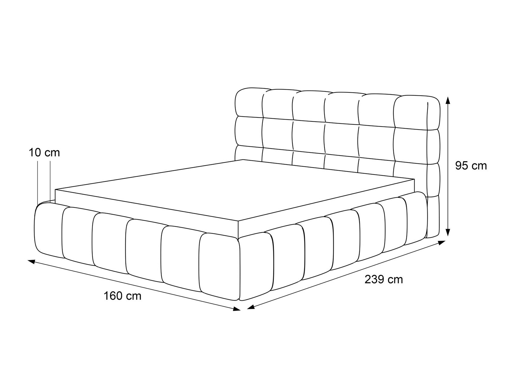 Bed Martinez 100 (Legend 01)