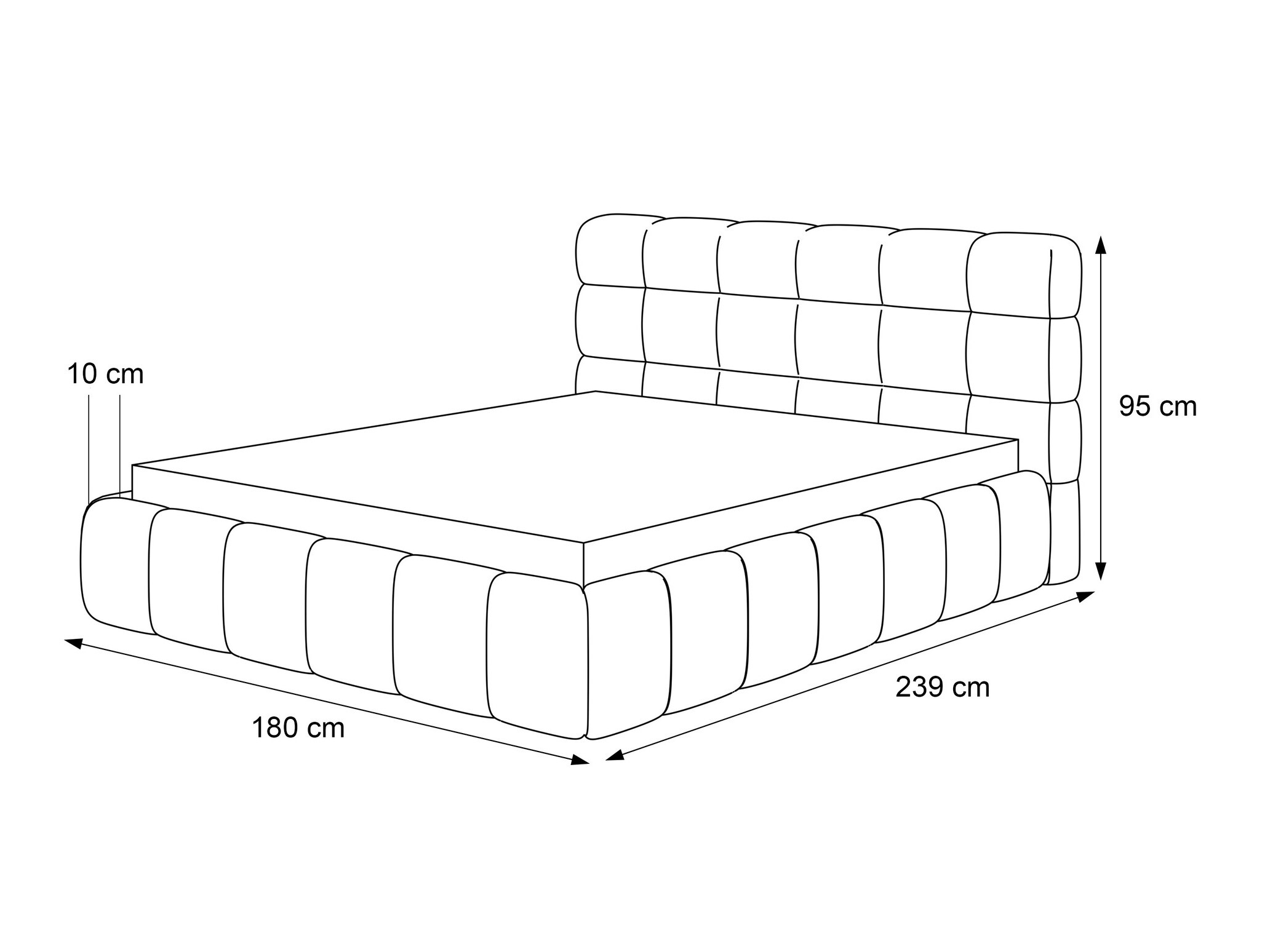 Bed Martinez 100 (Legend 02)