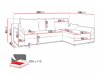 Corner sofa Memphis 104 (Poso 01)