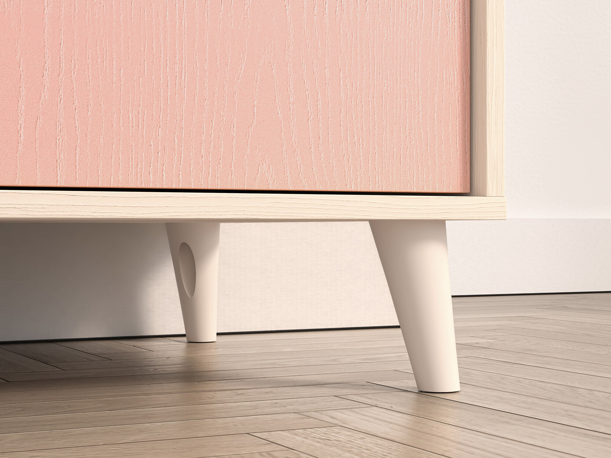 Wardrobe Tortoli 101 (Pink)