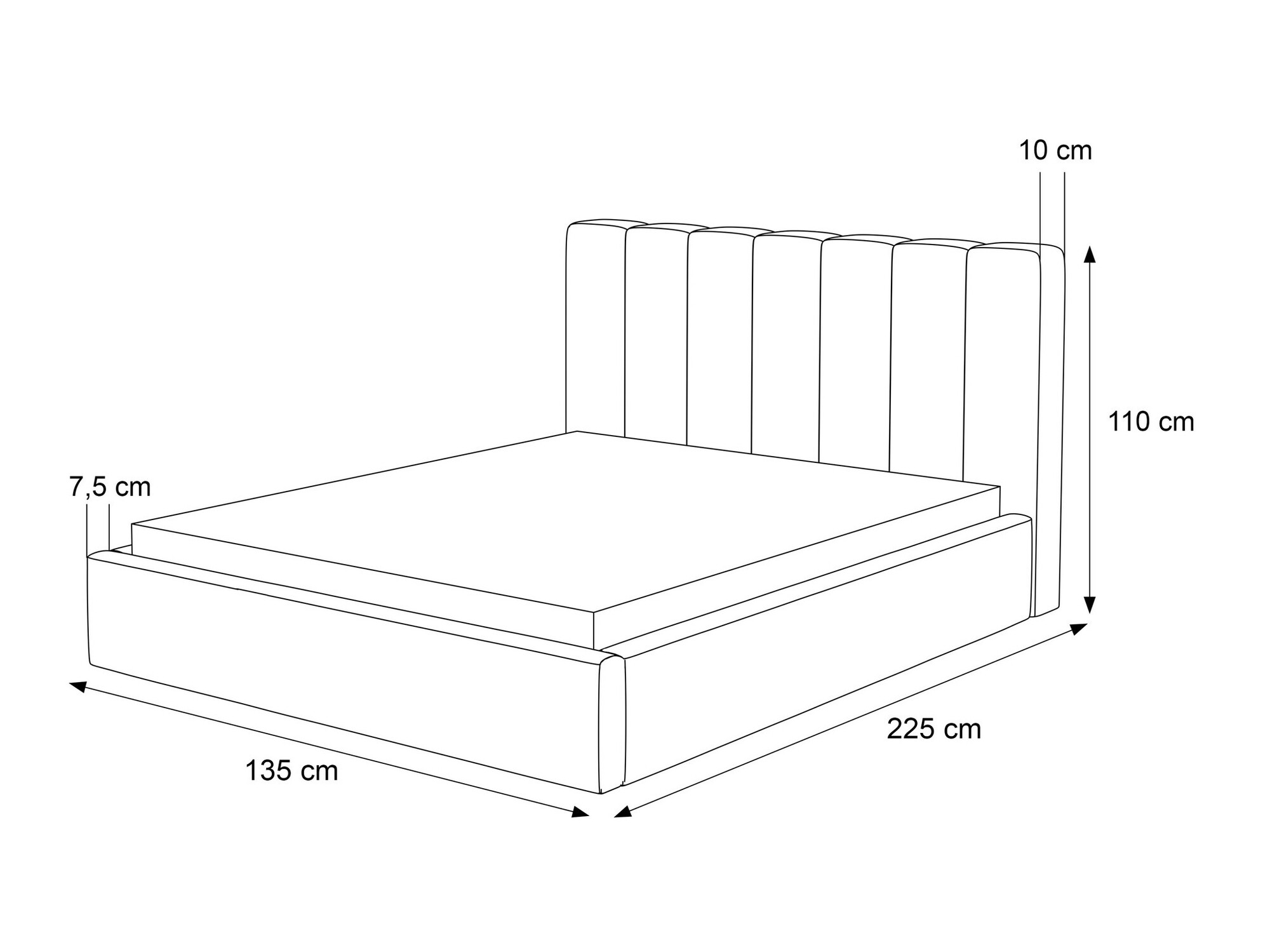 Bed Martinez 112 (Magic Velvet 2271)