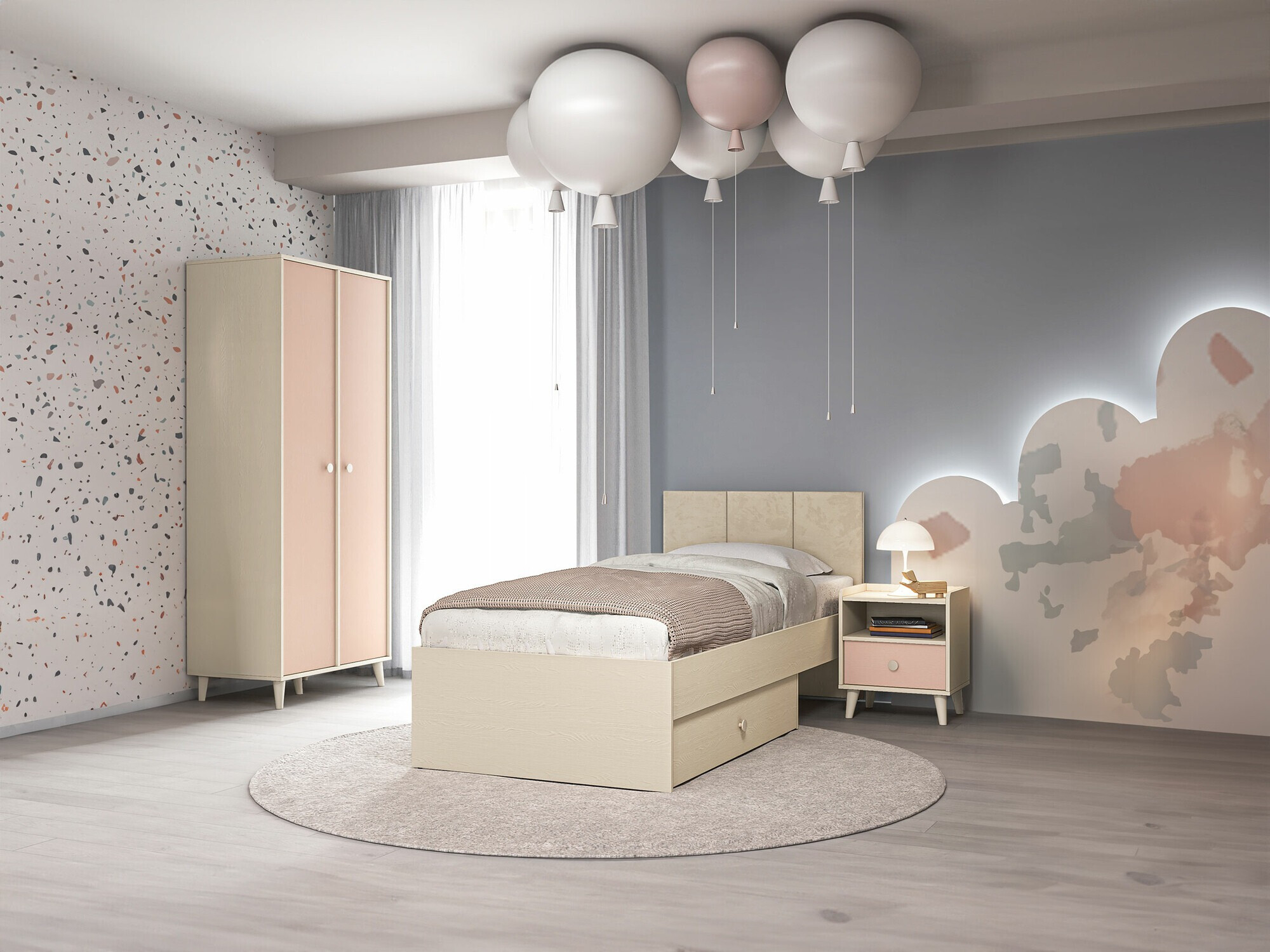 Children's room set Tortoli 111