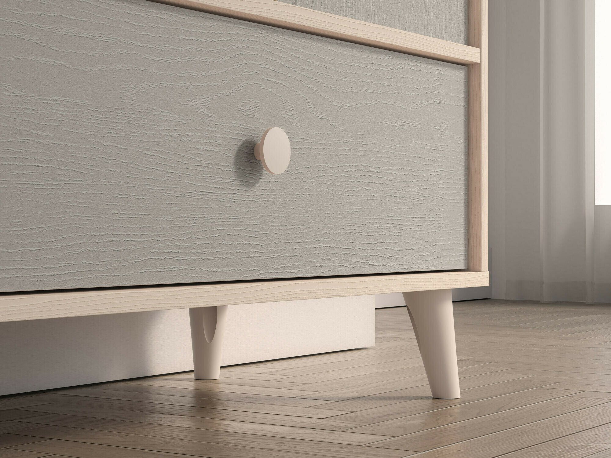 Children's room set Tortoli 115 (Grey)