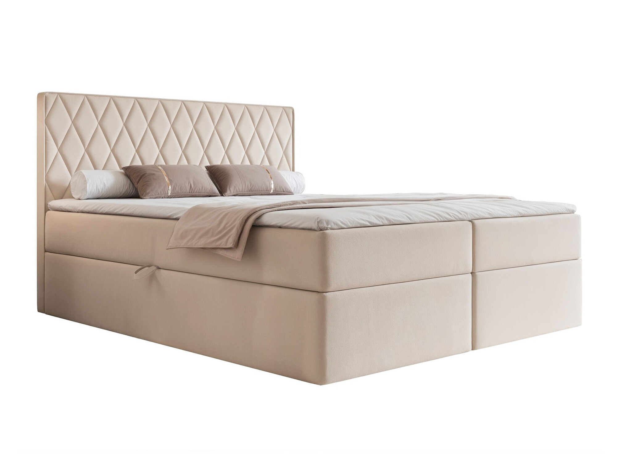 Continental bed Martinez 114 (Magic Velvet 2256)