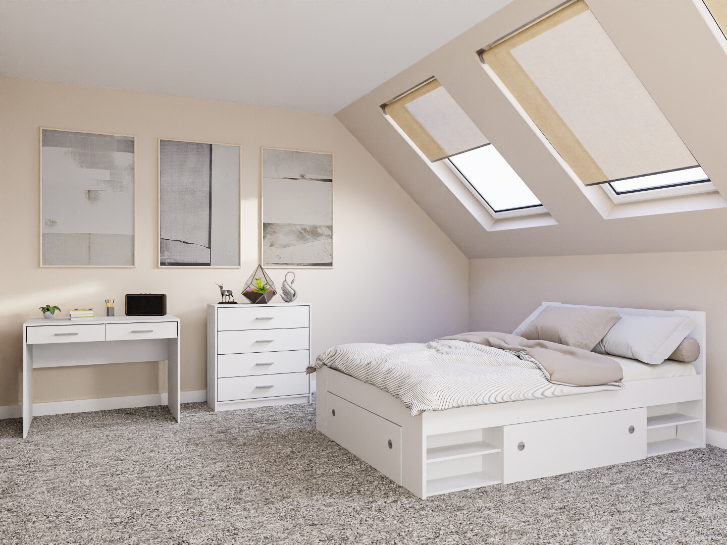 Bedroom set Novsore 155 (White)