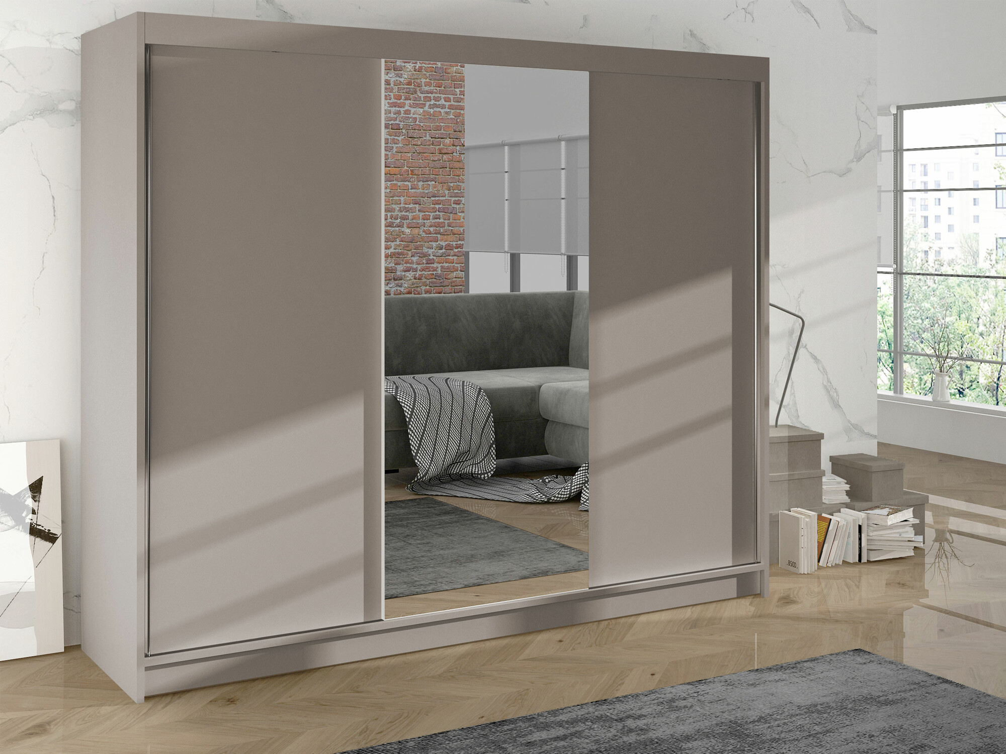 Wardrobe Closico Durion I (Cashmere)