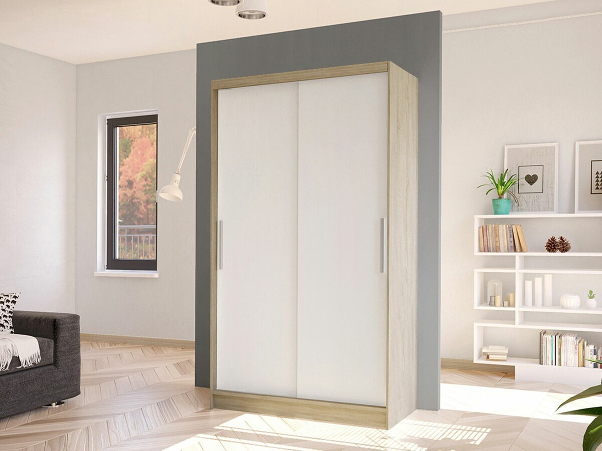 Wardrobe Closico Structor I (Sonoma oak + White)