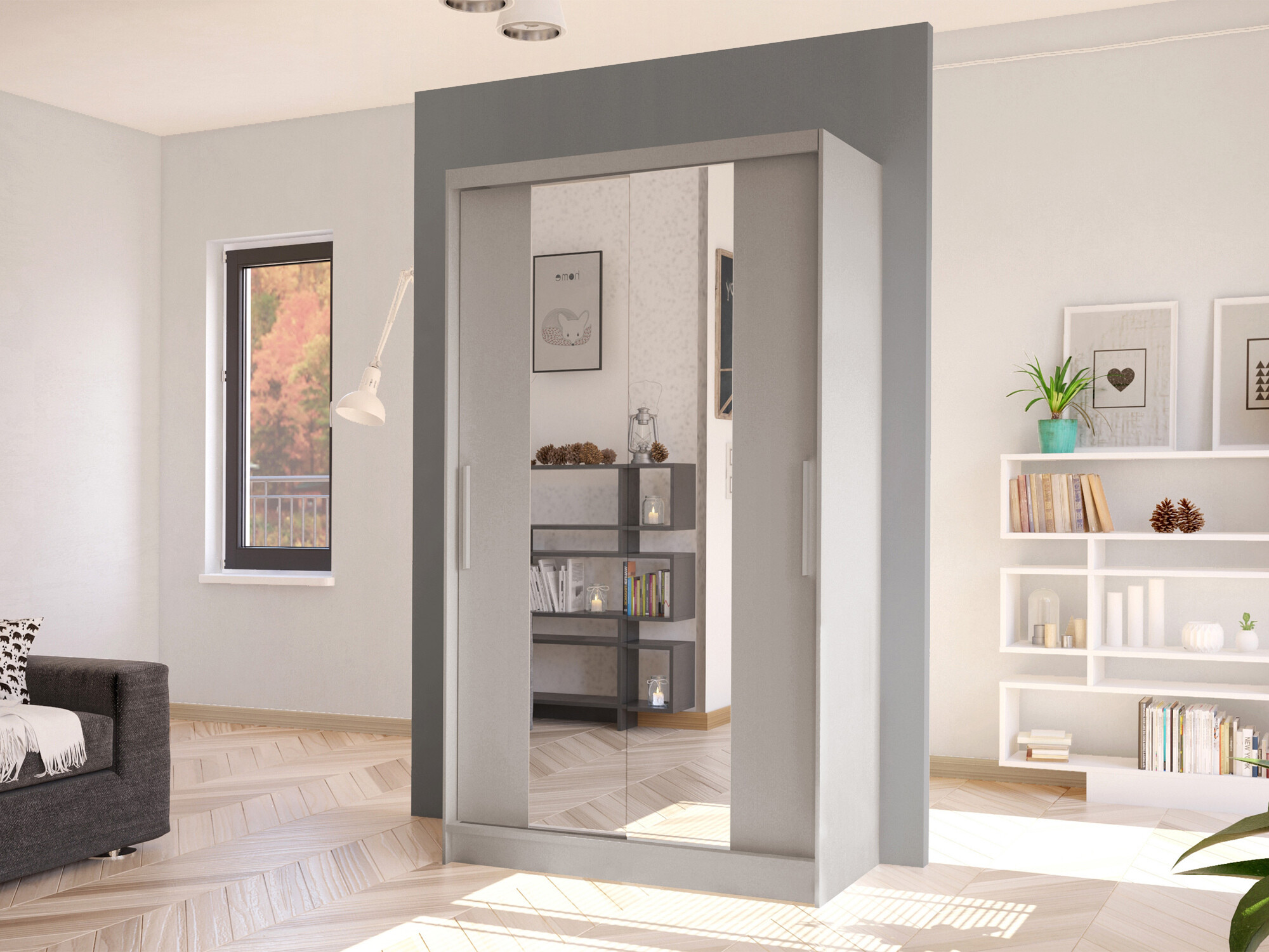 Wardrobe Closico Structor II (Cashmere)