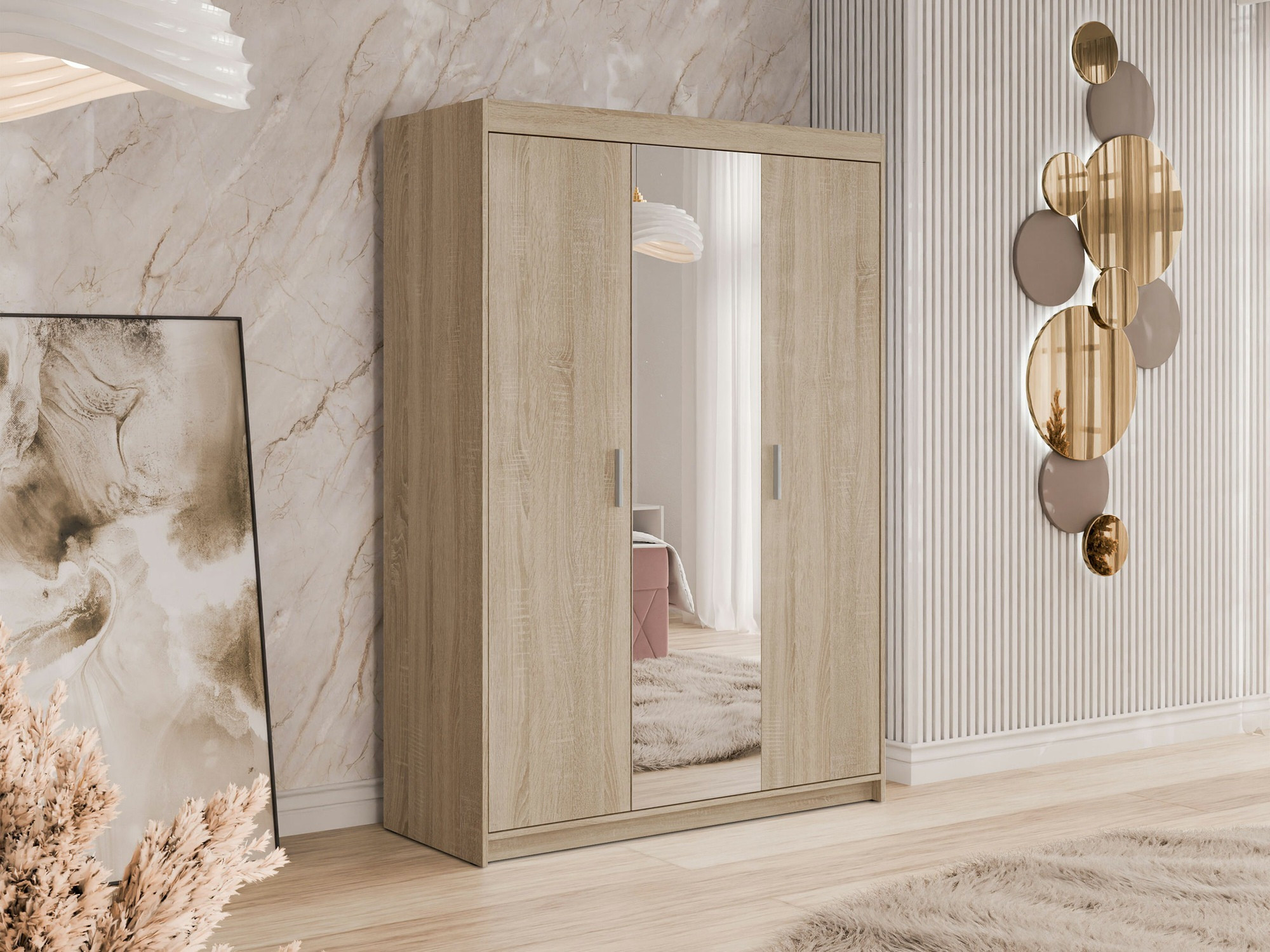 Wardrobe Novduni 102 (Sonoma oak)