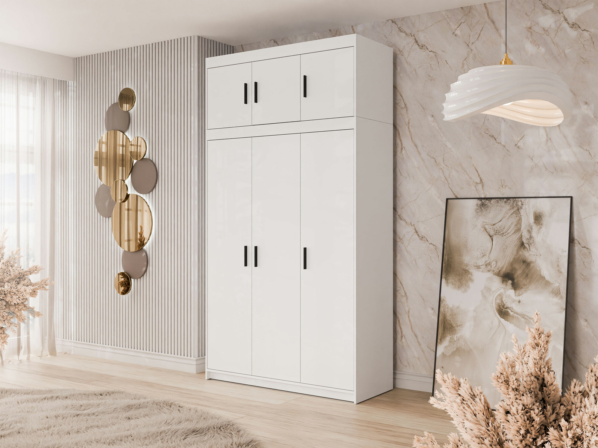 Wardrobe Novduni 104 (White)