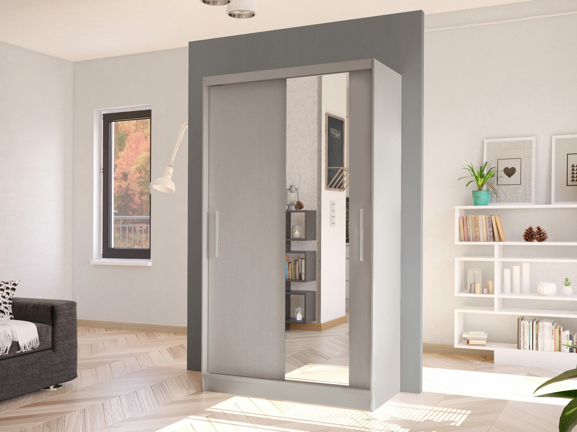 Wardrobe Closico Structor VI (Cashmere)