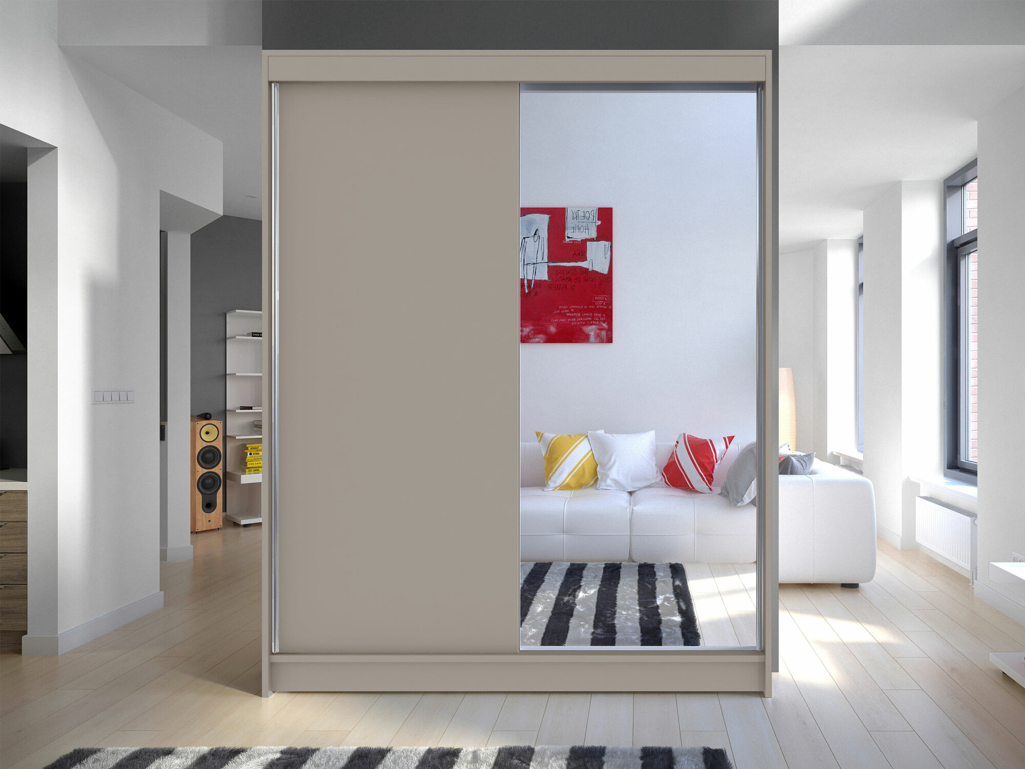 Wardrobe Closico Vastor I (Cashmere)