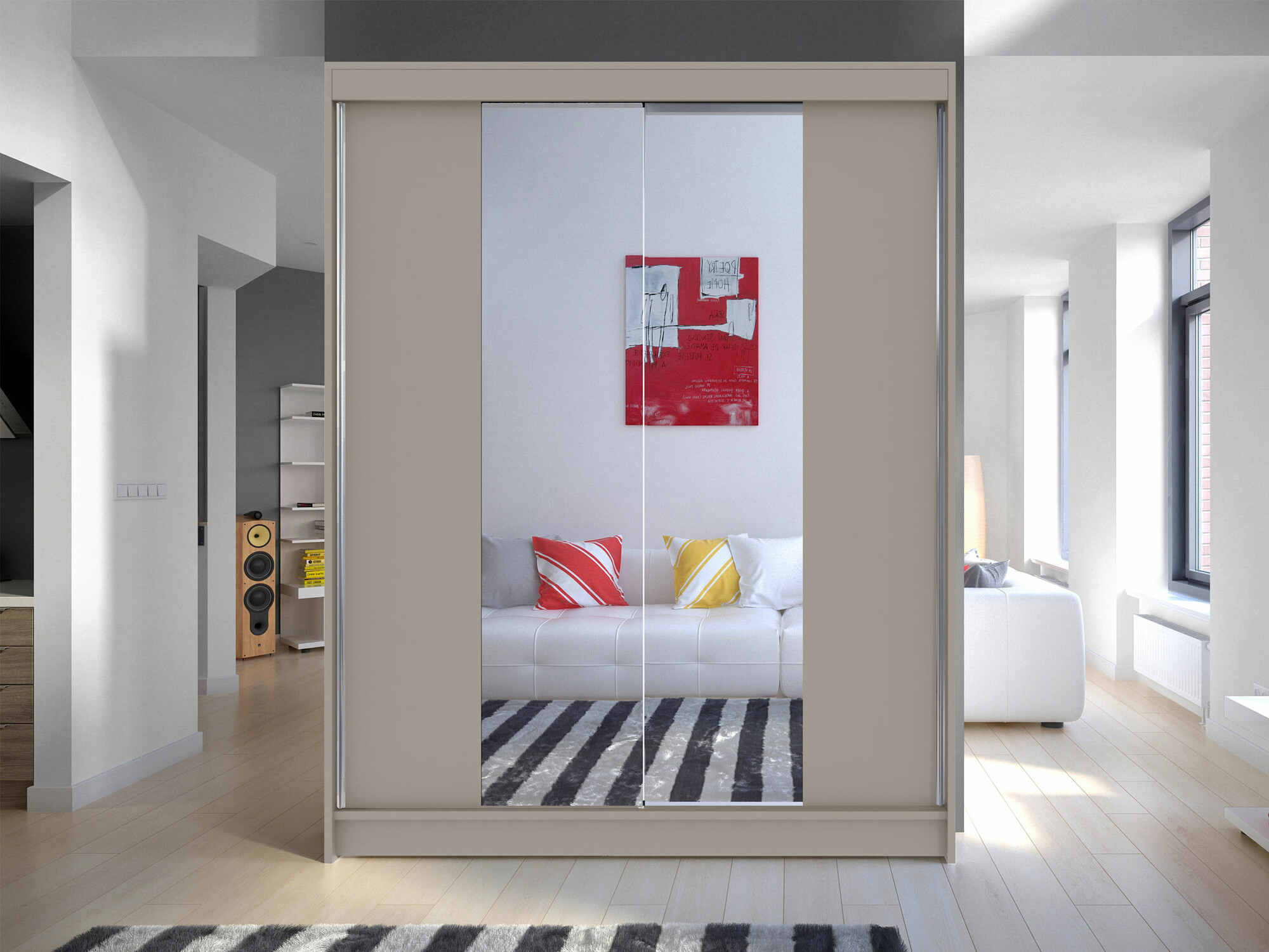 Wardrobe Closico Vastor II (Cashmere)