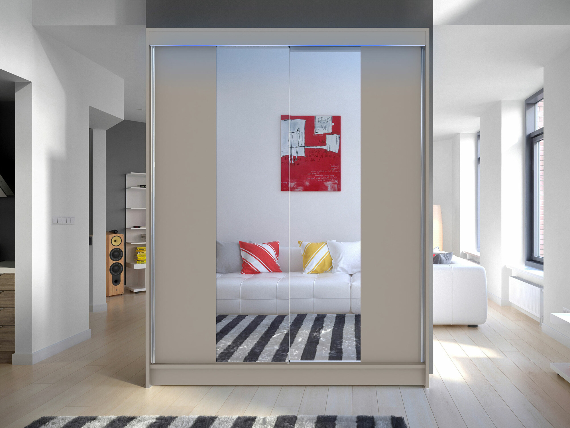 Wardrobe Closico Vastor II (Cashmere)