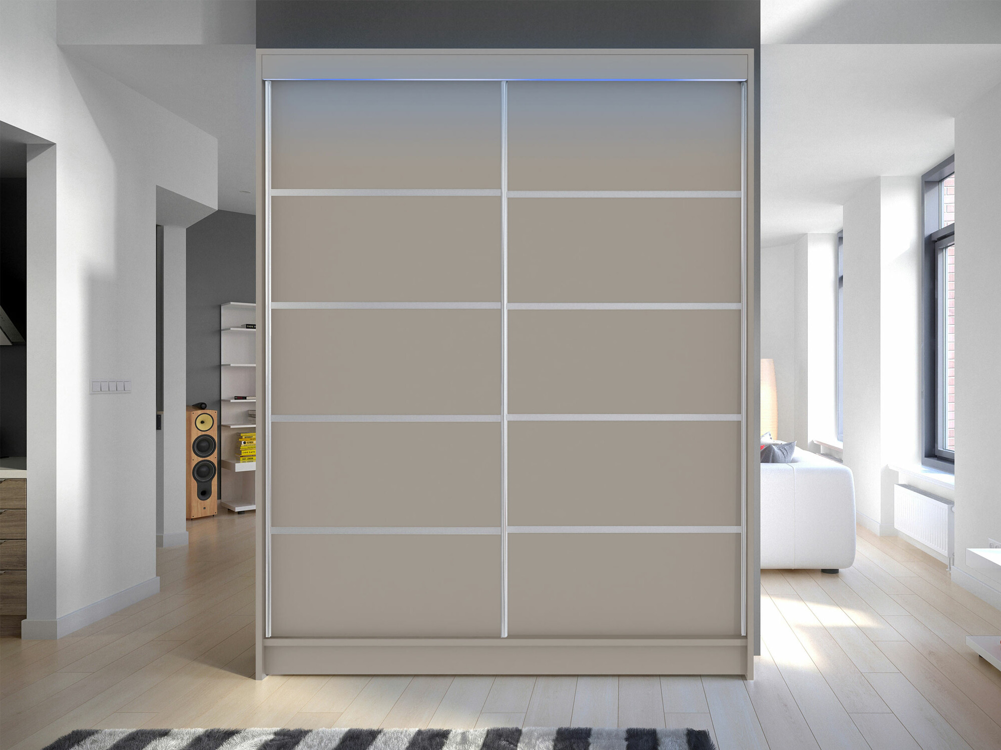 Wardrobe Closico Vastor IV (Cashmere)