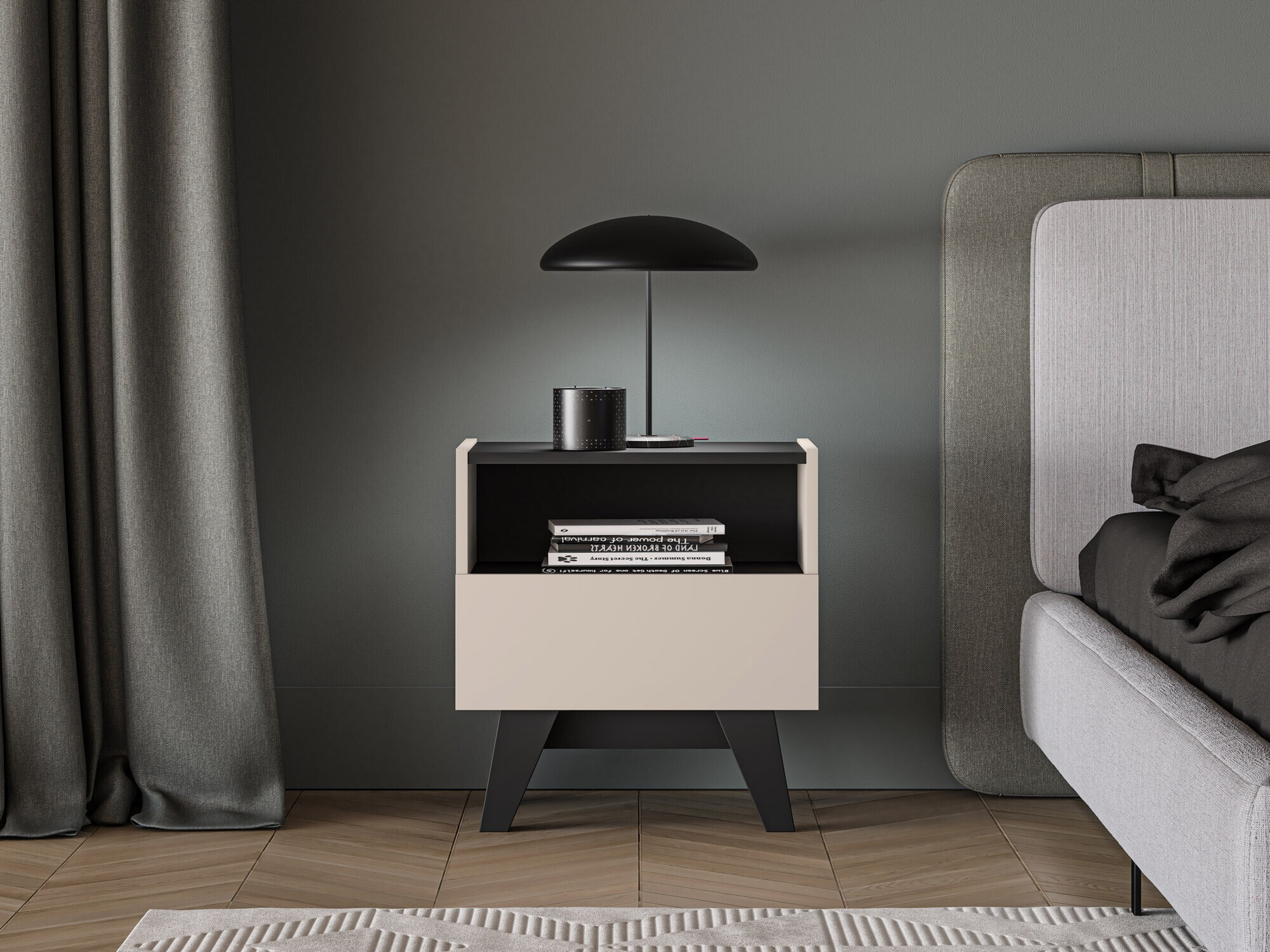 Bedside table Evateno 105
