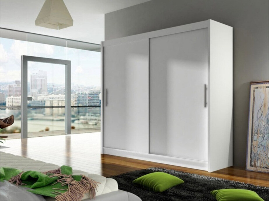 Wardrobe Closico 100 (White)