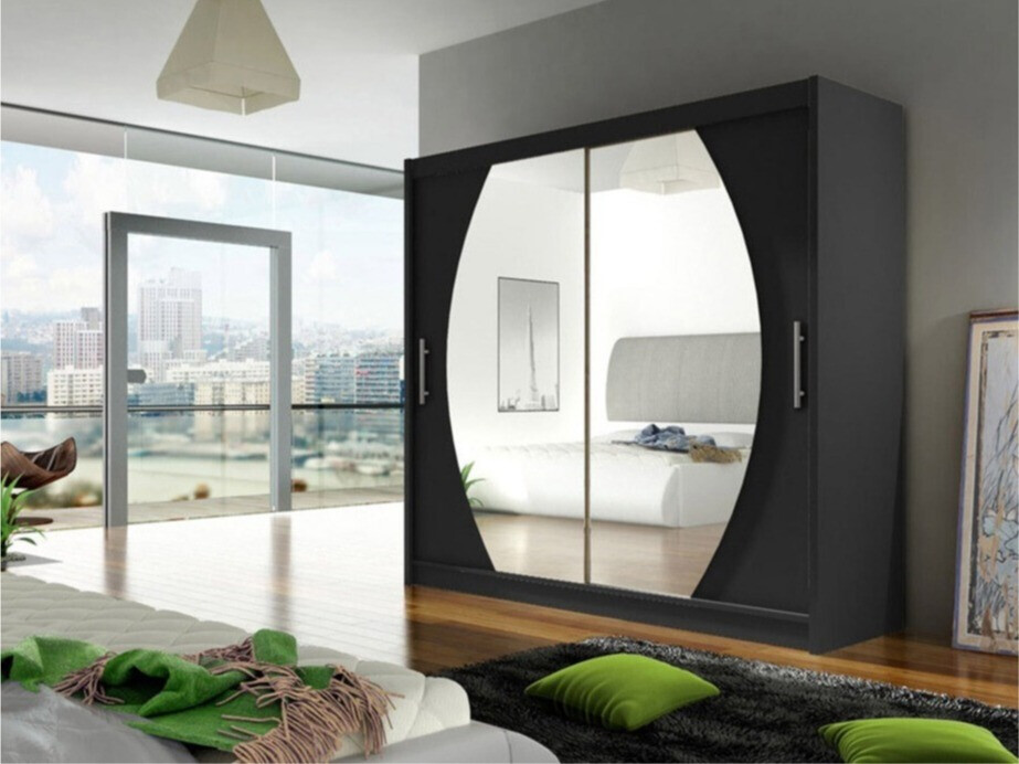 Wardrobe Closico 102 (Black)