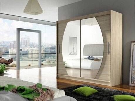 Wardrobe Closico 102 (Sonoma oak)