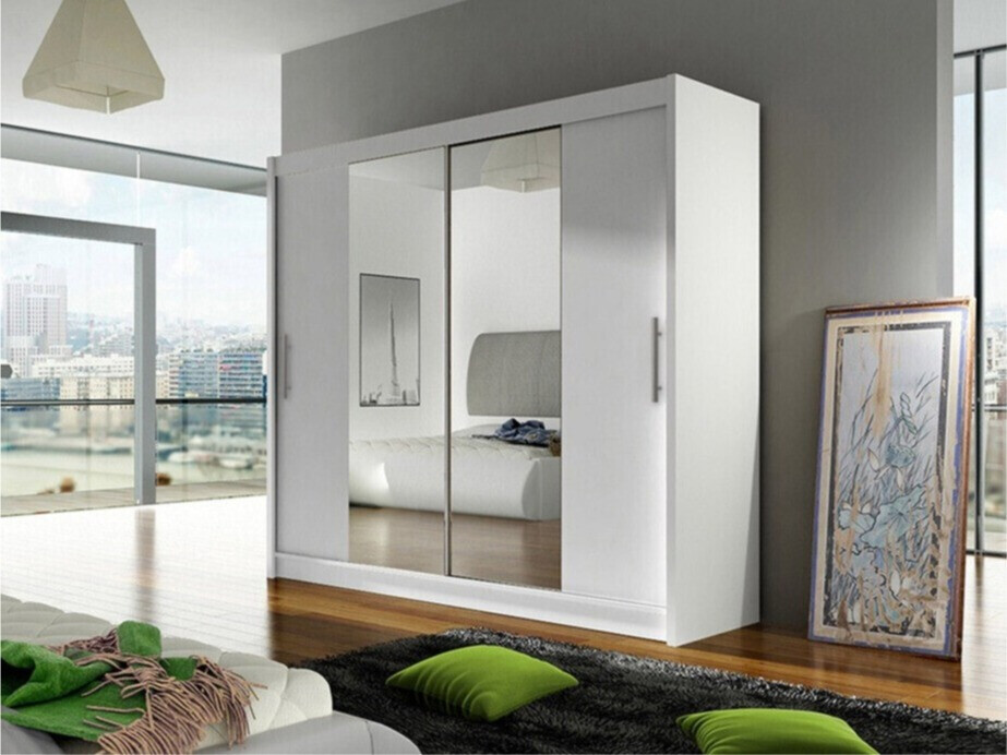 Wardrobe Closico 123 (White)